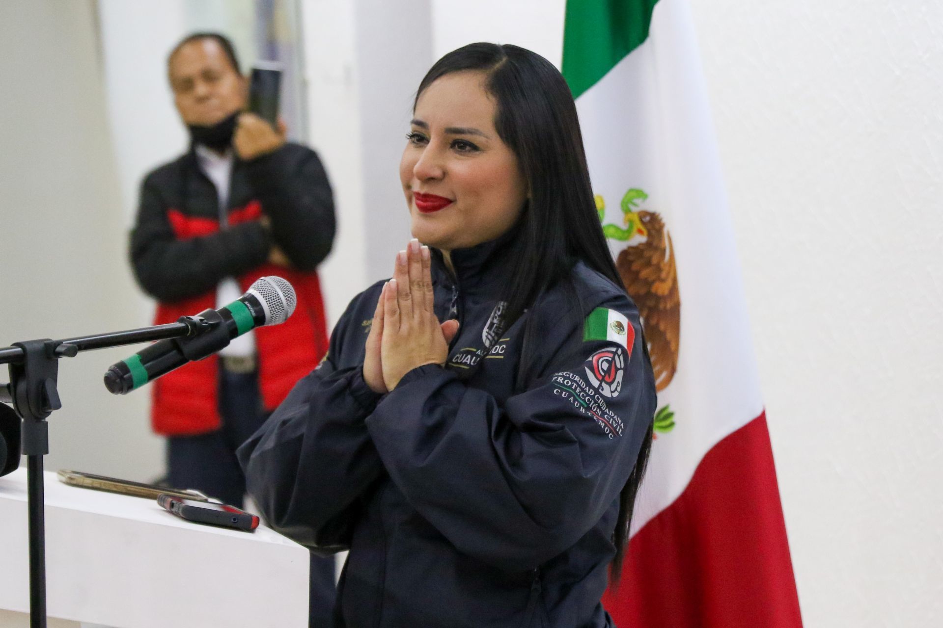 El grupo parlamentario pidió una evaluación a la capacidad de la alcaldesa de Cuauhtémoc para gobernar tras mostrar un “comportamiento violento” luego de haberse descubrimiento de propaganda contra Claudia Sheibaum. FOTO: MOISÉS PABLO/CUARTOSCURO.COM