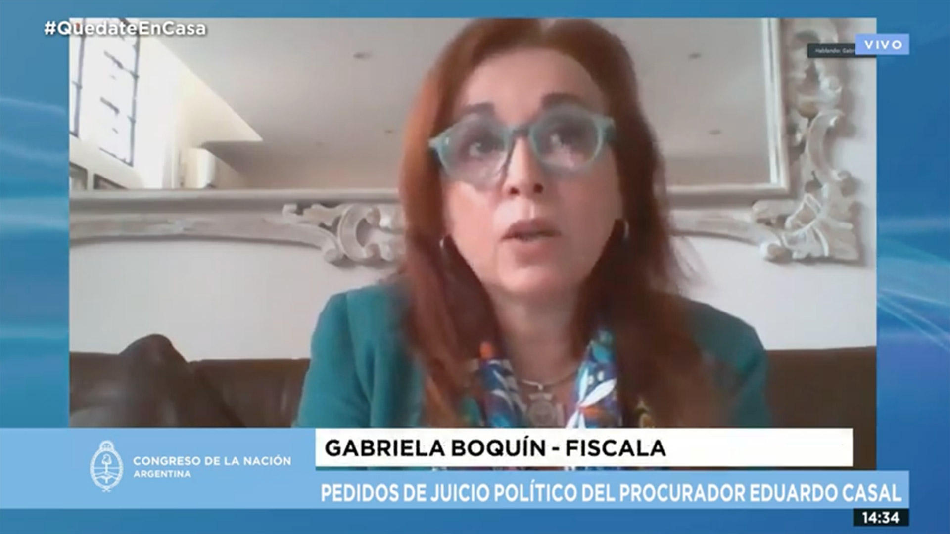 La fiscal Gabriela Boquin se enfrentó al macrismo.