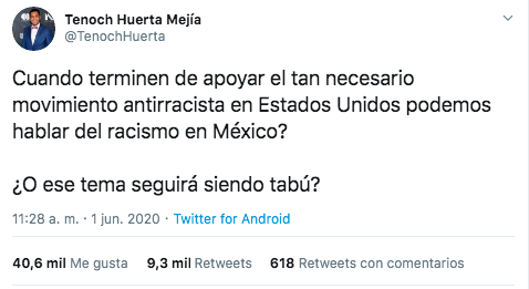 (Twitter: @TenochHuerta)