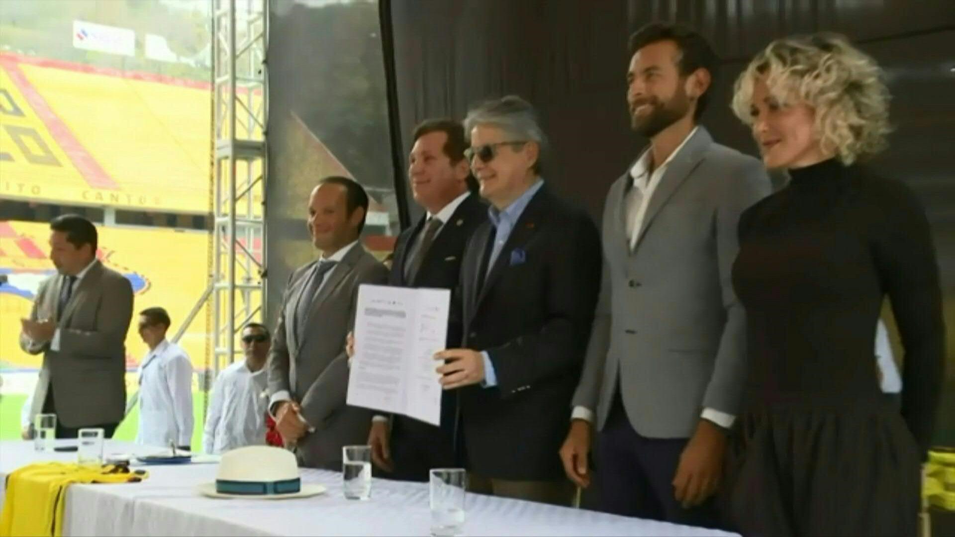 Conmebol y Ecuador firman acuerdo para final de Libertadores-2022 en Guayaquil (AFP)