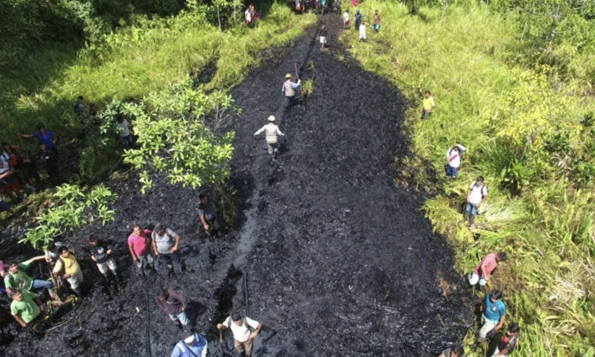 Amazonas: investigan causas de derrame de petróleo en Bagua