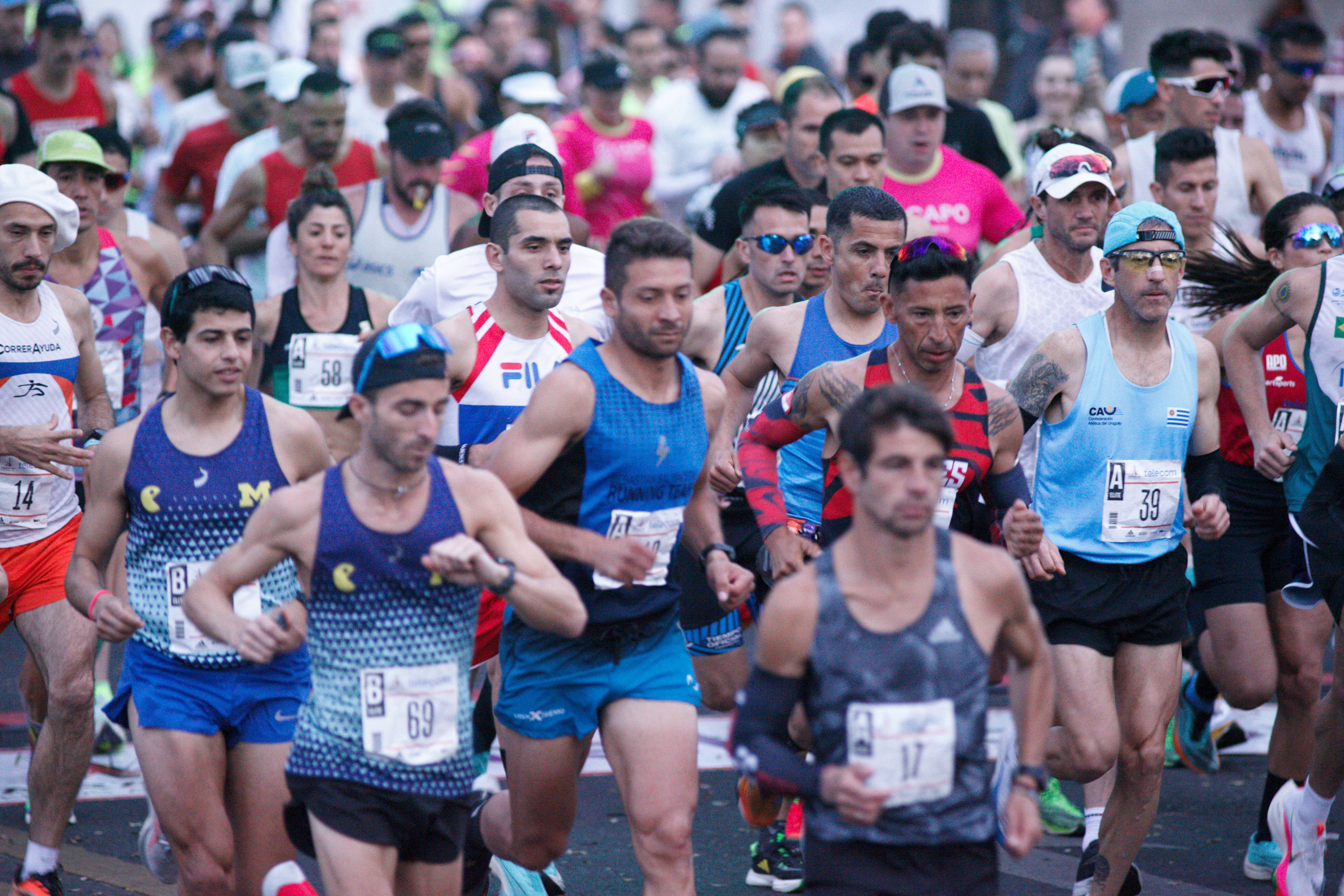 Más de 8.850 competidores participaron de la última Maratón de la Ciudad de Buenos Aires (Foto: Roberto Almeida)