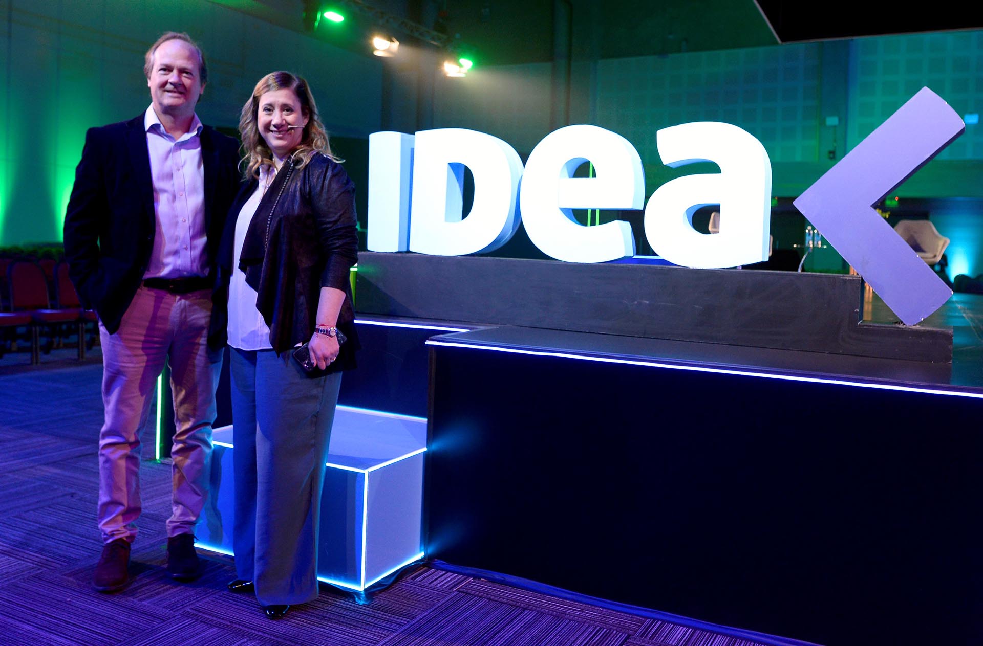 Cecilia Giordano, CEO de Mercer, y Daniel González, director Ejecutivo de IDEA
