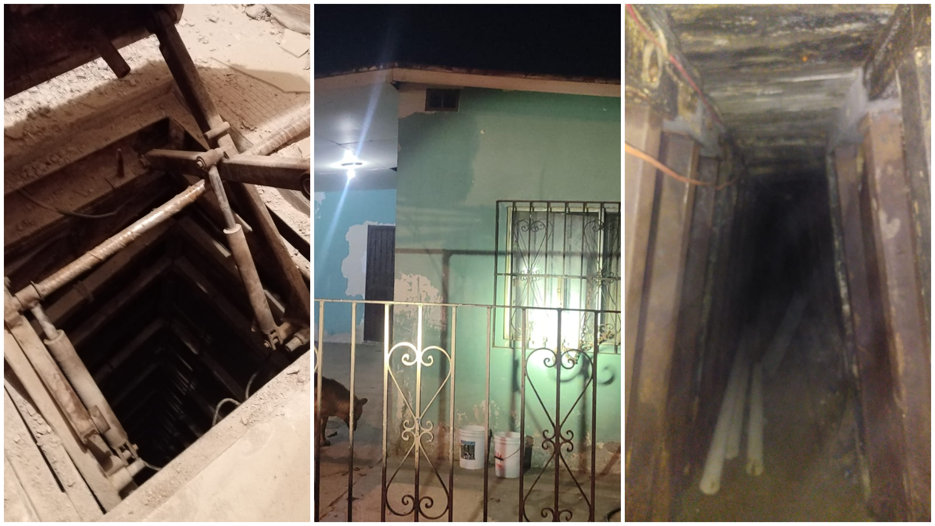 Energía eléctrica, rieles, vigas metálicas y ventilación: así es el “narcotúnel” del Cártel de Sinaloa encontrado en Tijuana