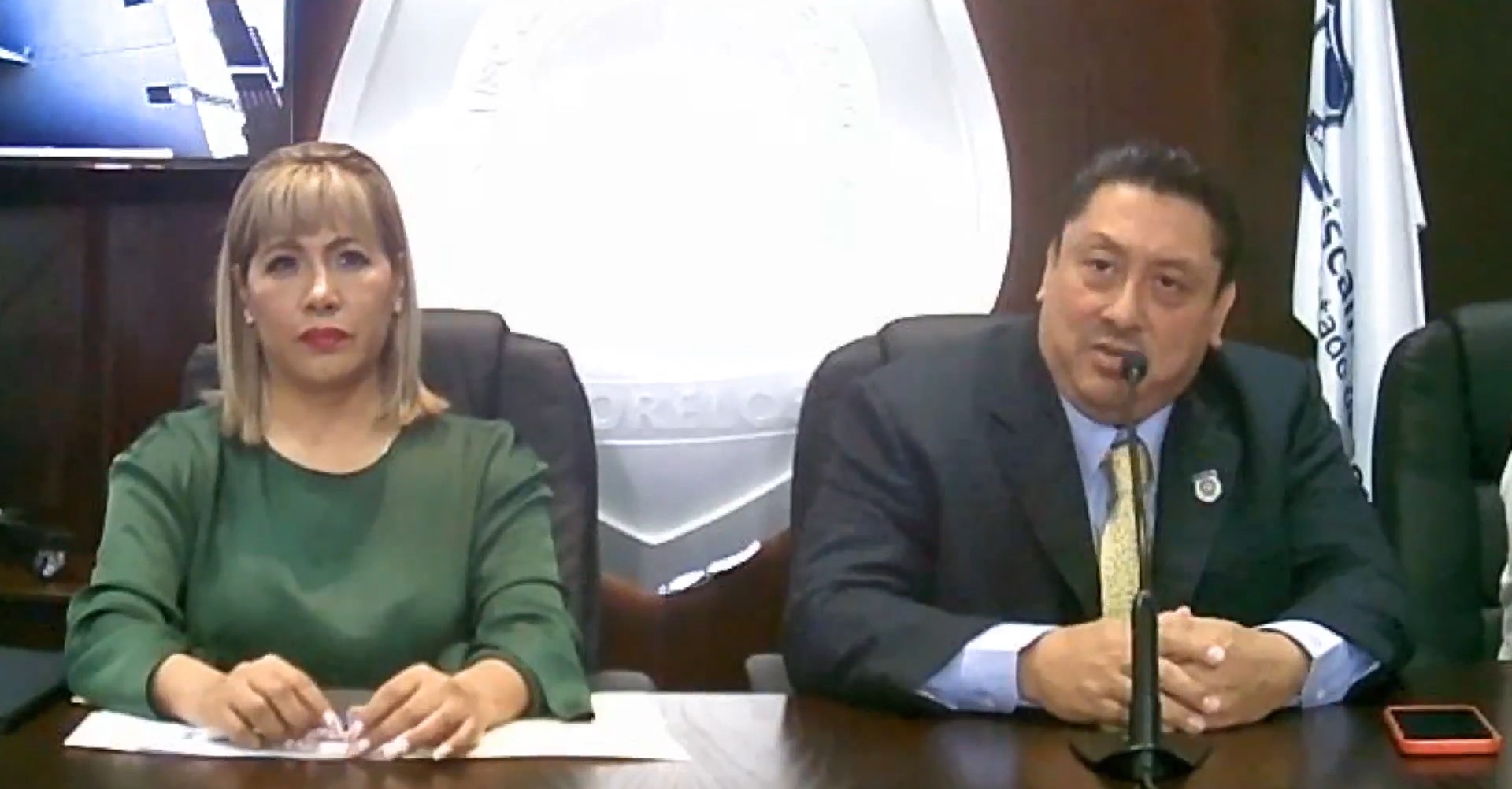 Funcionarios de la Fiscalía General del Estado (FGE) de Morelos brindaron detalles sobre el caso de Ariadna (Foto: Captura de pantalla / Facebook)