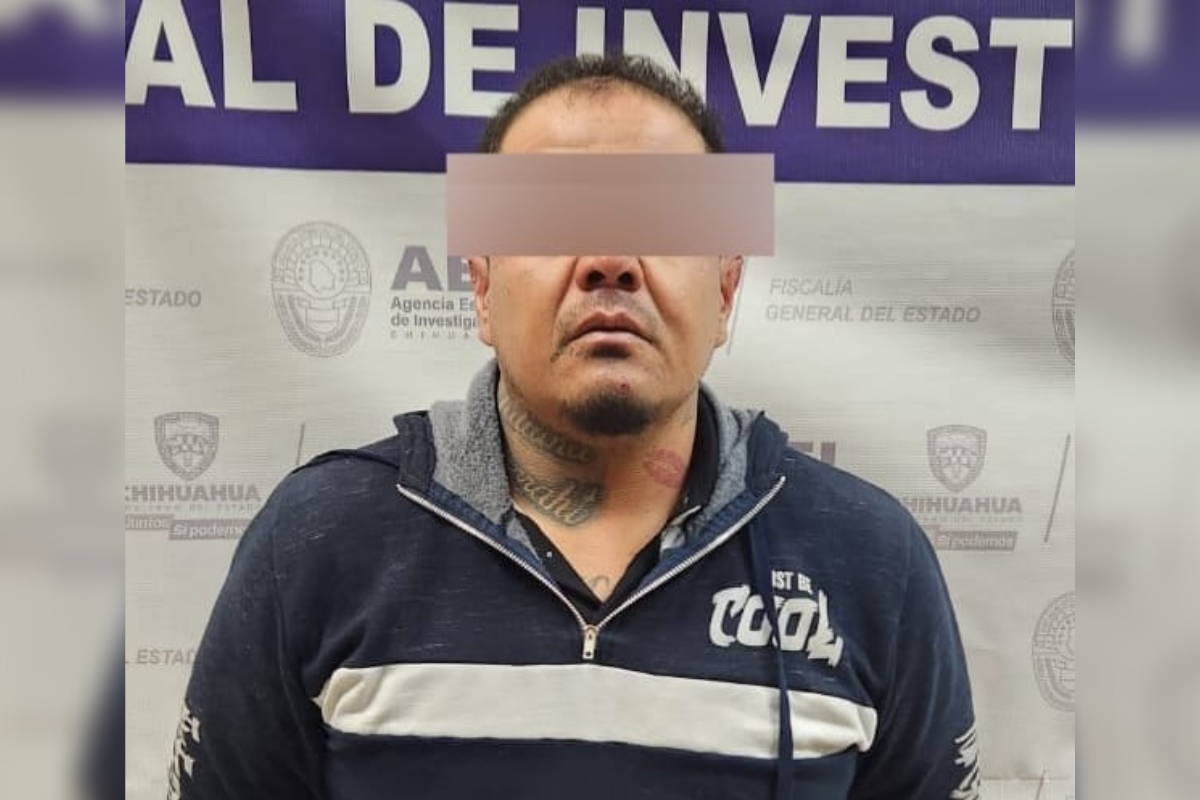 'El Cubano' fue detenido en el fraccionamiento Padreras del Sol (Foto: Fiscalía de Chihuahua)