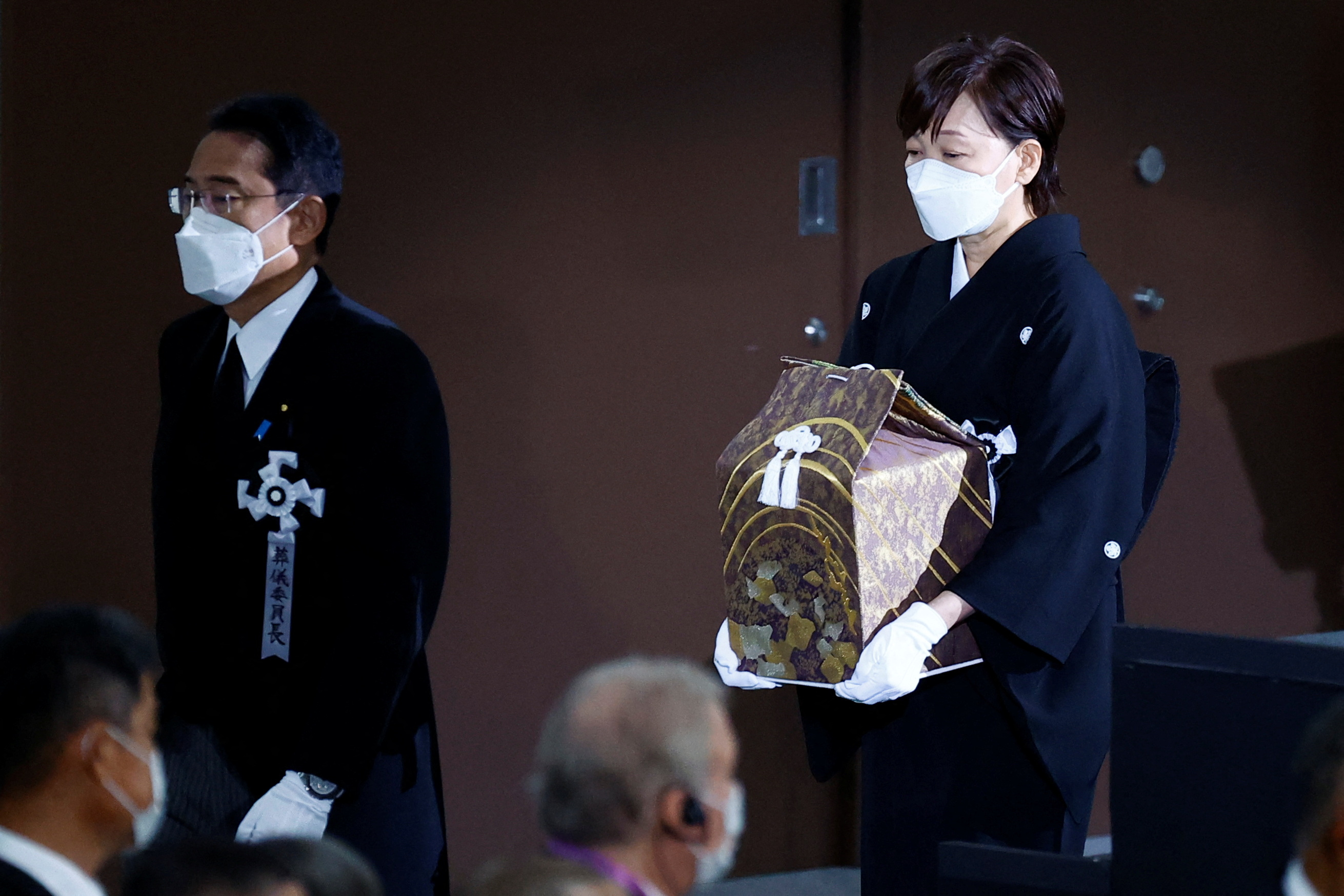 Más de 4.300 persinas asistieron al funeral de Estado de Shinzo Abe  REUTERS/Kim Kyung-Hoon/Pool