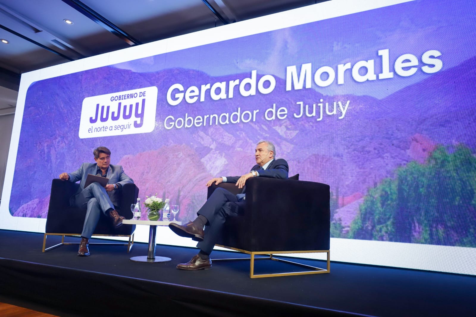 Gerardo Morales en el lanzamiento Jujuy Polo de Desarrollo