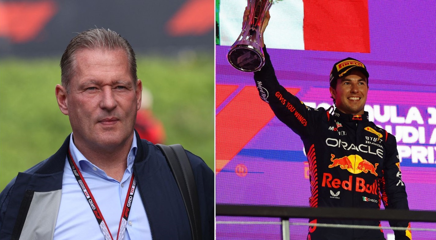 Papá de Verstappen sí felicitó a Checo Pérez en el Gran Premio de Arabia Saudita