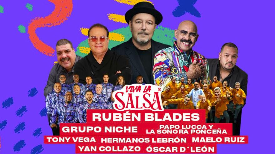 Rubén Blades y el Grupo Niche: este es el cartel completo de “Viva la Salsa” en Bogotá y Medellín