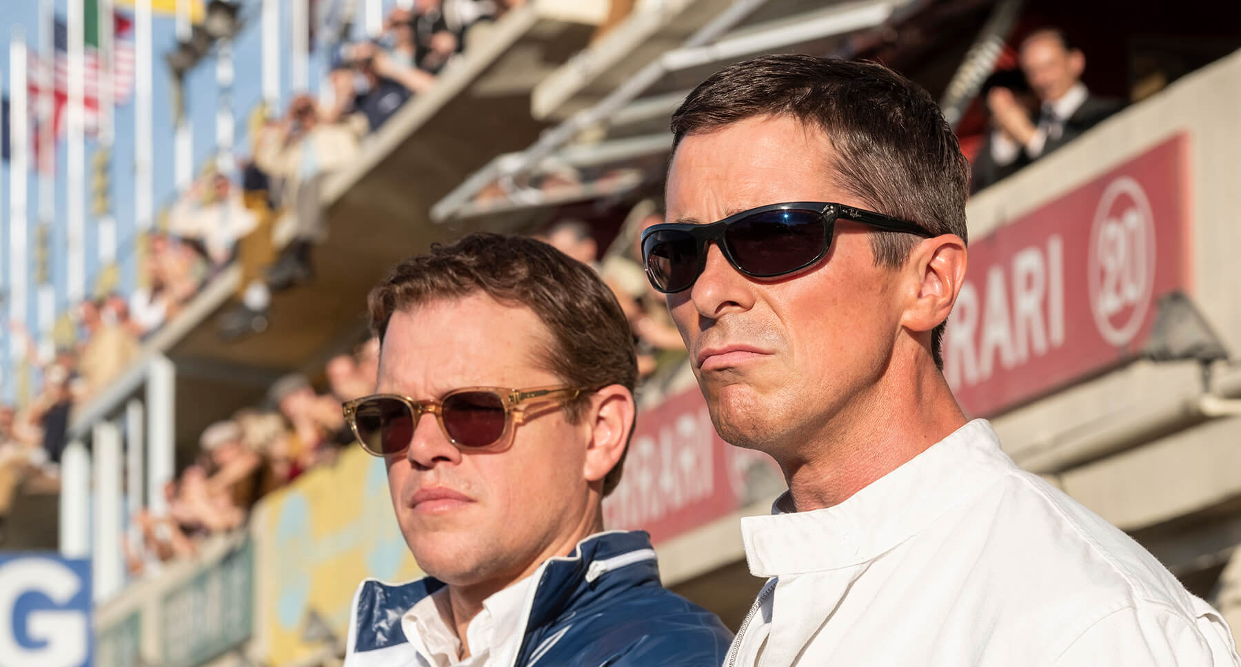 Matt Damon y Christian Bale protagonizaron la historia de Ford vs Ferrari en el cine, una película que originalmente estaba prevista para Brad Pitt y Tom Cruise, pero para la que no se pudo reunir el presupuesto