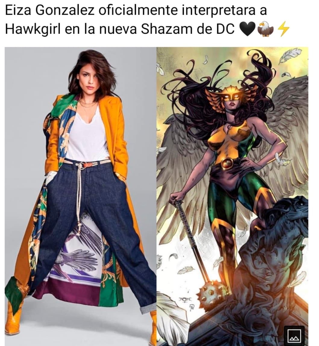 La realidad detrás del supuesto ingreso de Eiza González al Universo DC como “Hawkgirl”