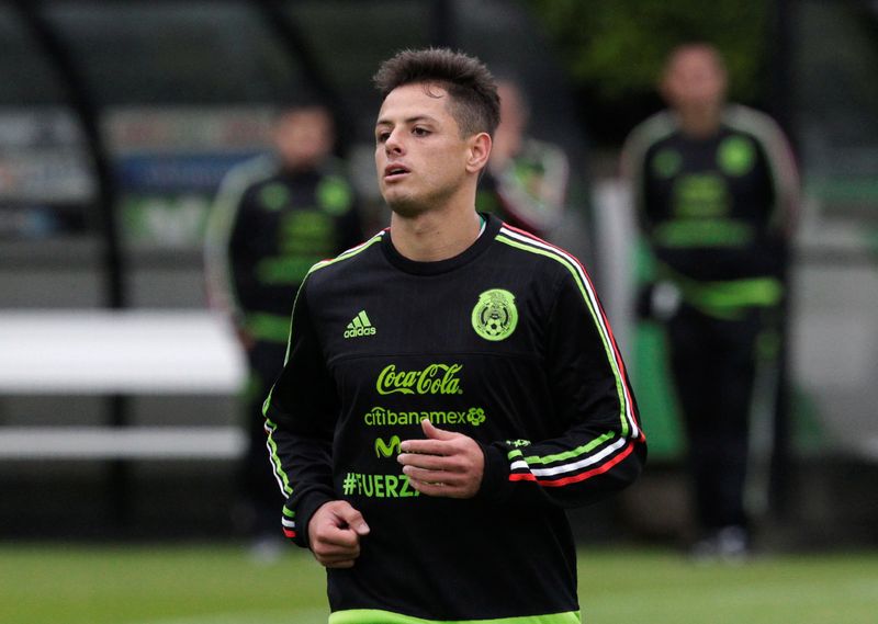 Chicharito no ha sido contemplado por la Selección Mexicana en el proceso del Tata MArtino (Foto: REUTERS/Daniel Becerril)