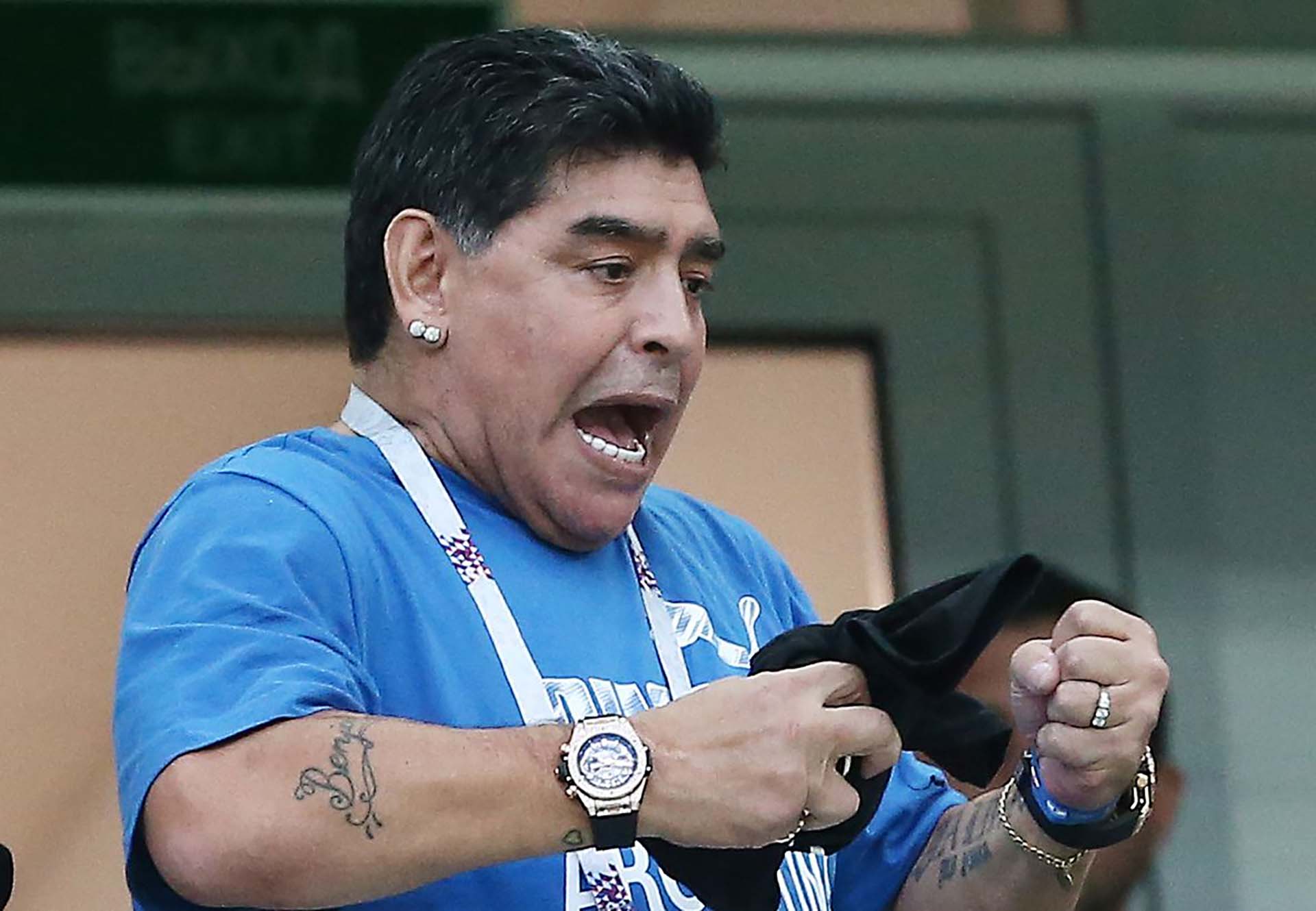El día que Maradona se enfrentó a la FIFA por defender a la selección Colombia