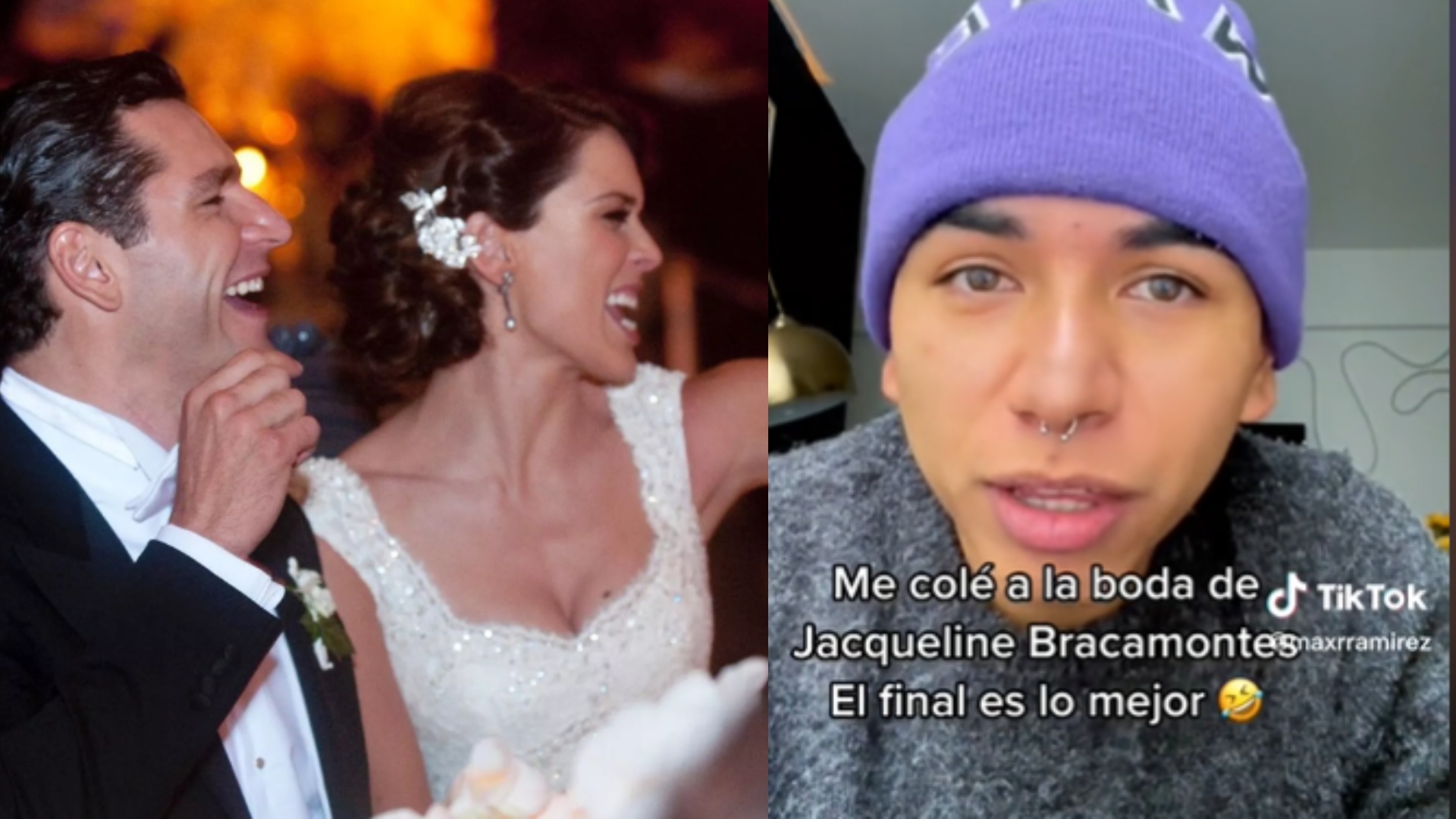 Joven aseguró que se infiltró a la boda de Jacky Bracamontes: “Estuve desde  dos misas antes” - Infobae