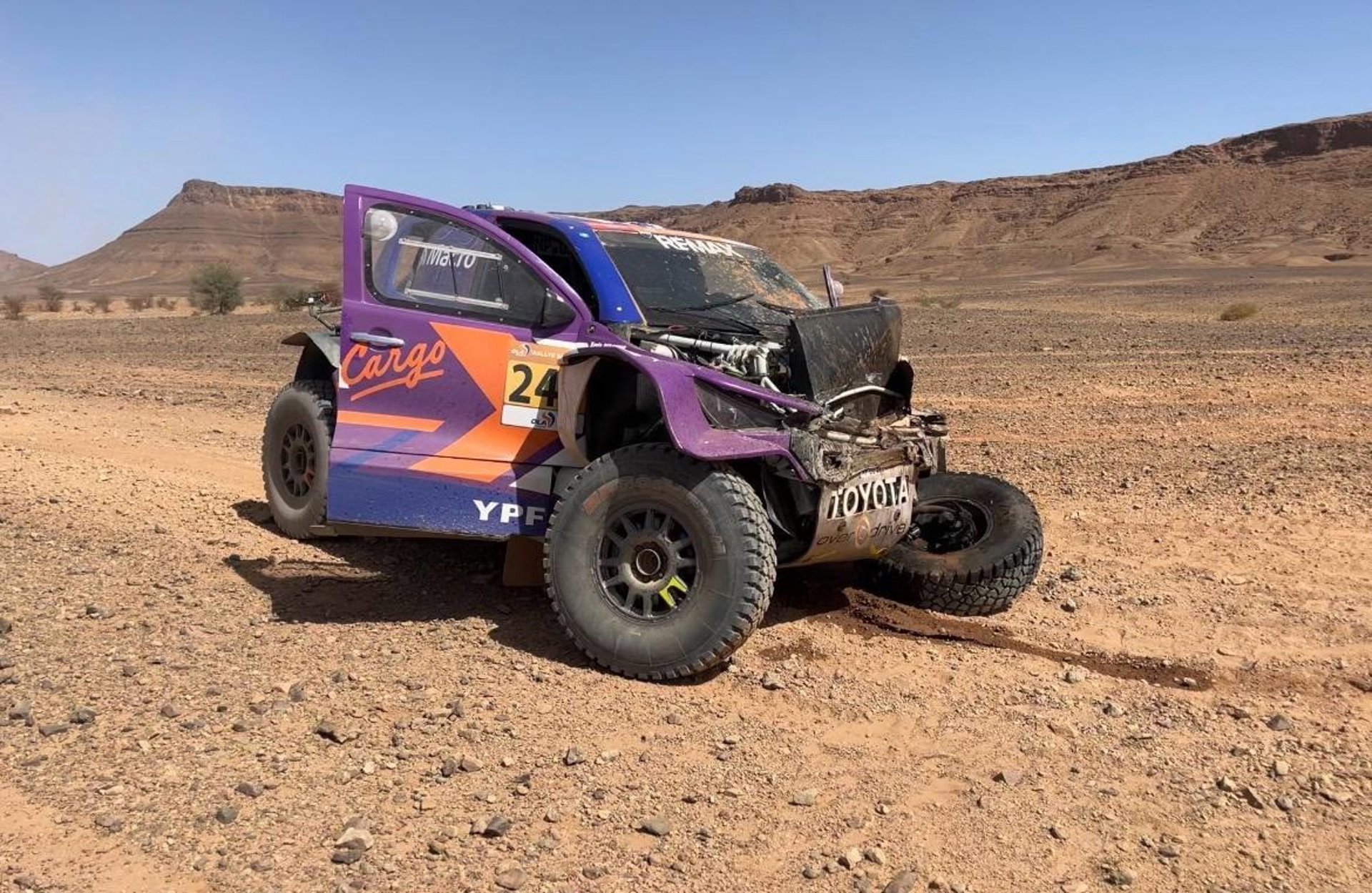El video del brutal accidente del argentino Kevin Benavides en el Rally de Marruecos
