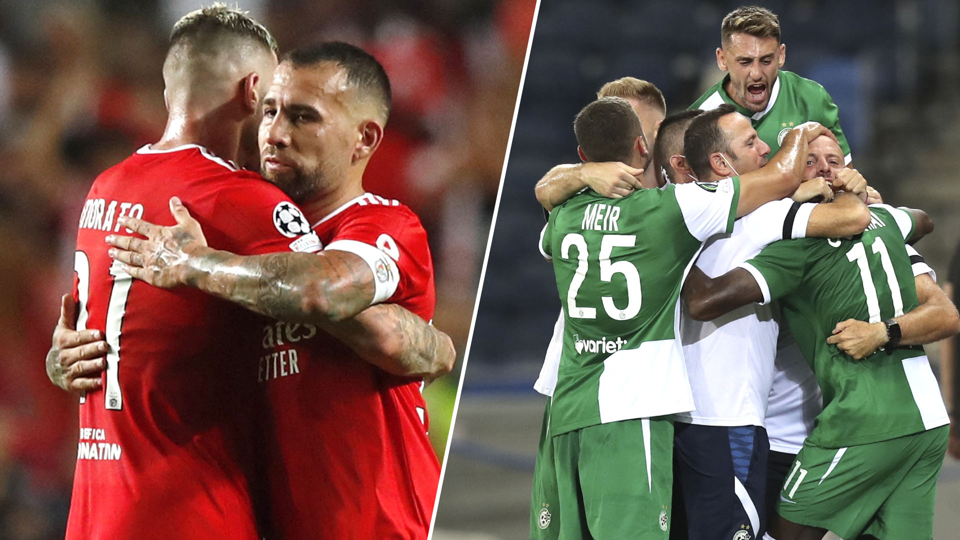 Otamendi'S Benfica Will Play Maccabi Haifa On The First Date Of The 2022/23 Uefa Champions League.