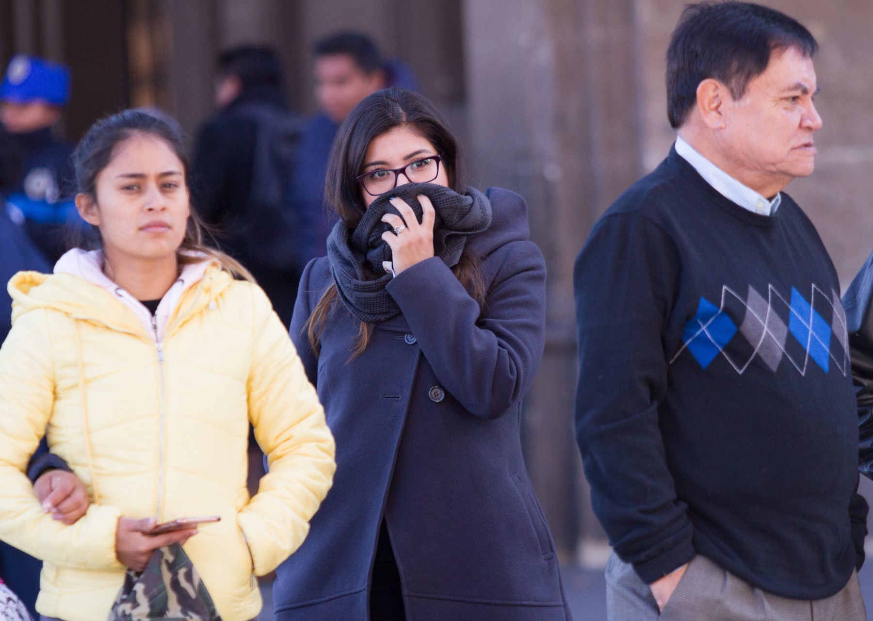  Bajas temperaturas se han registrado en la capital Mexicana (VICTORIA VALTIERRA /CUARTOSCURO)