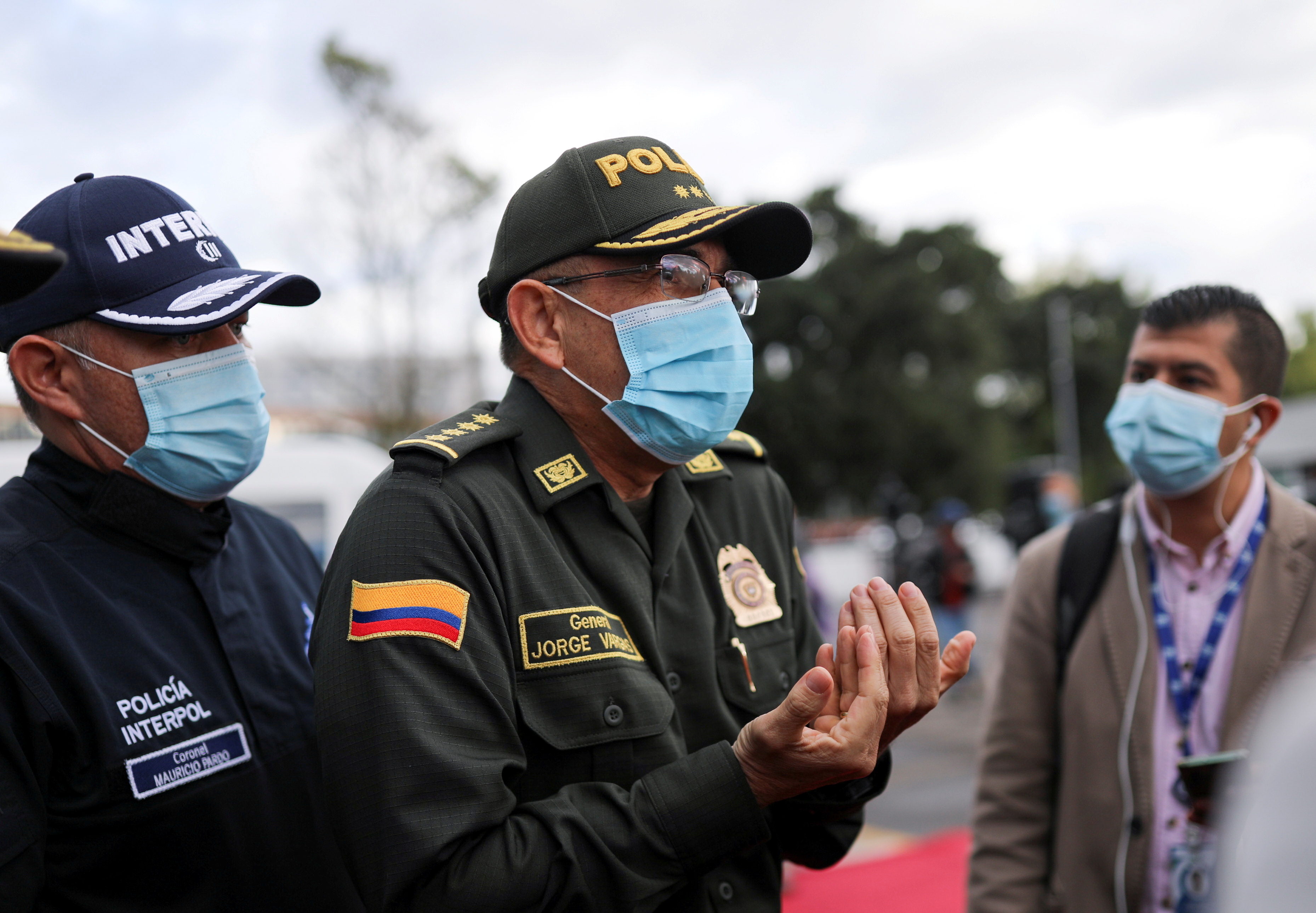 General Jorge Luis Vargas, excomandante de la Policía Nacional, es uno de los oficiales que serían retirados a la fuerza. REUTERS/Luisa Gonzalez/File Photo