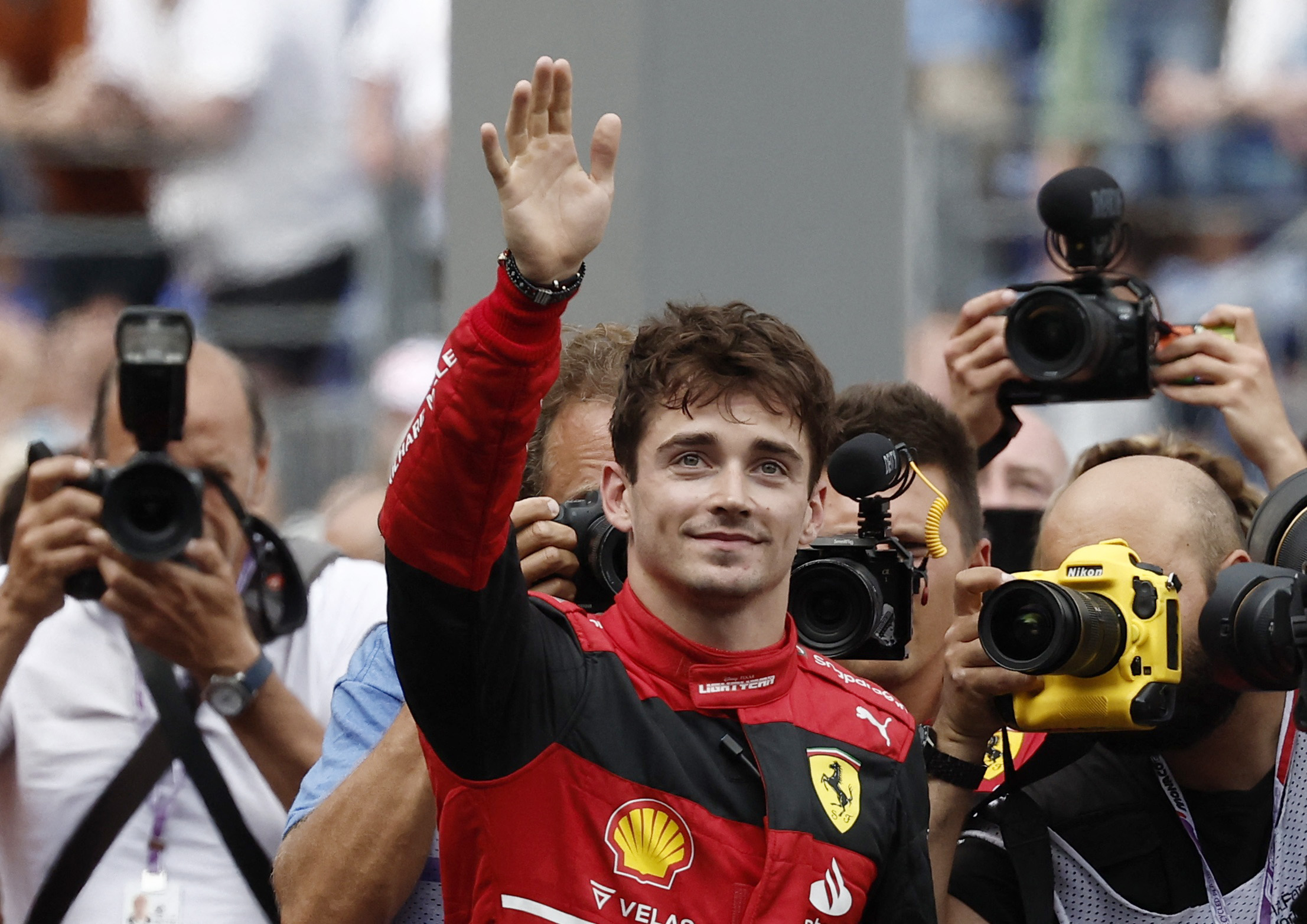 Leclerc se quedó con la pole en su casa, Mónaco (REUTERS/Benoit Tessier)