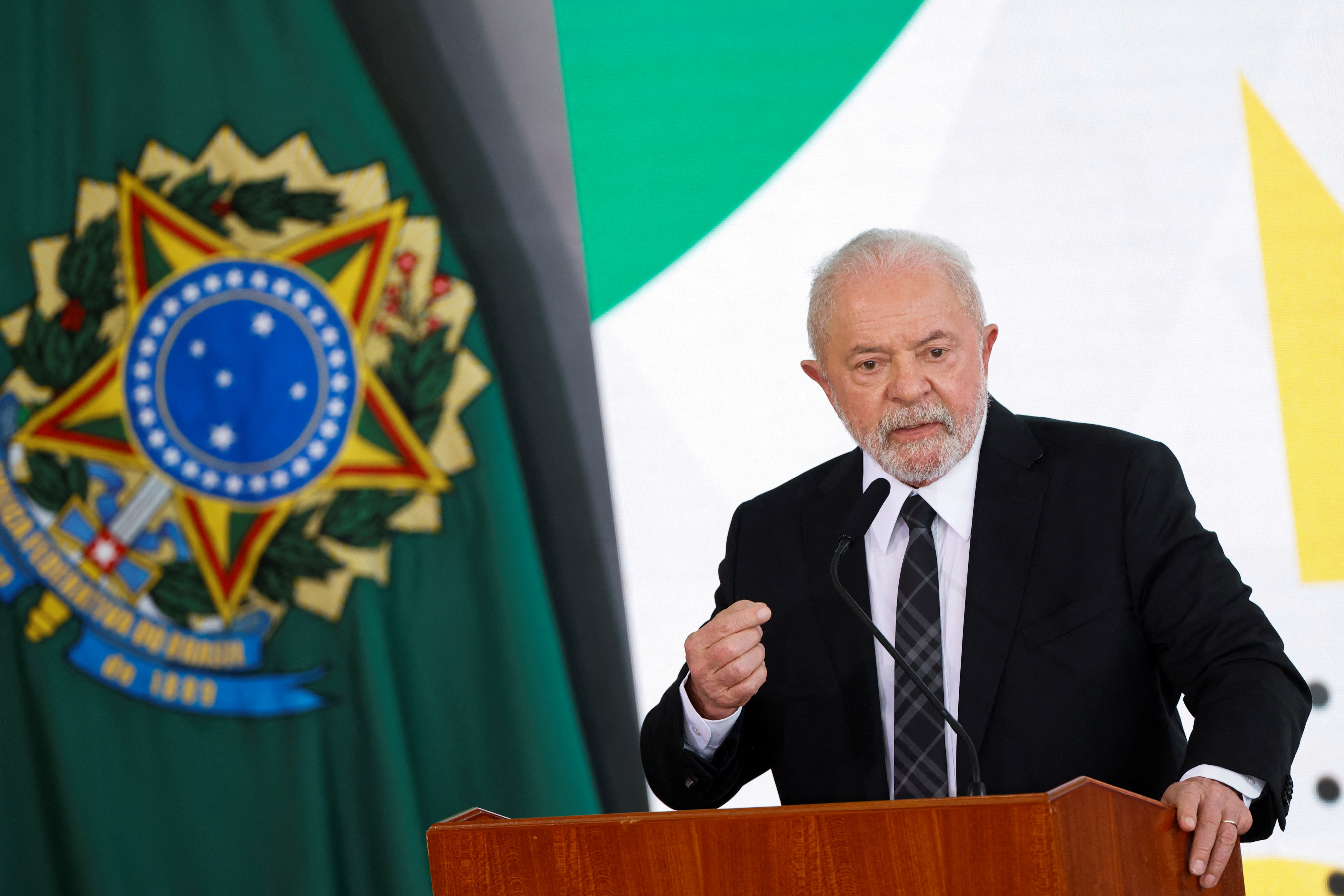 El presidente Lula visitará este lunes las zonas afectadas. (REUTERS/Adriano Machado)
