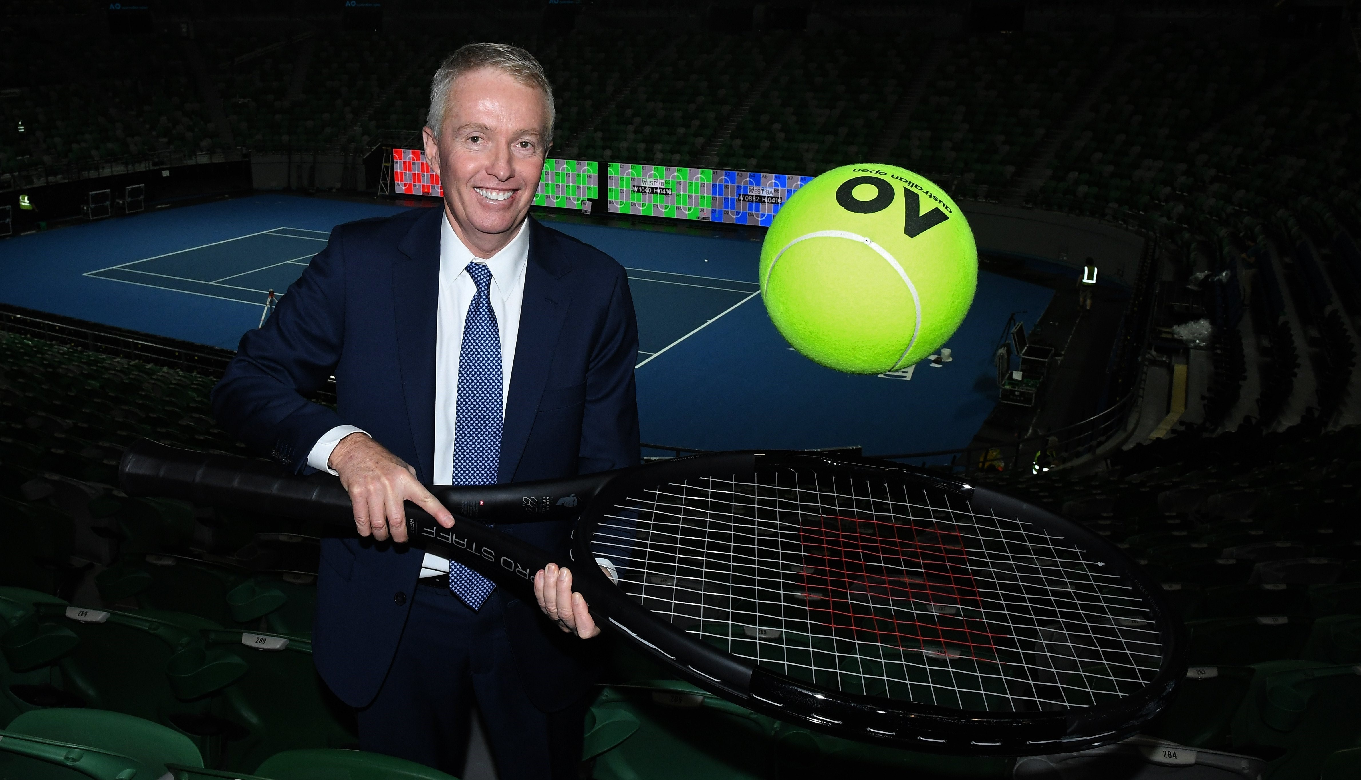 Craig Tiley, Tennis Australia's CEO, in a 2021 file picture / EFE
