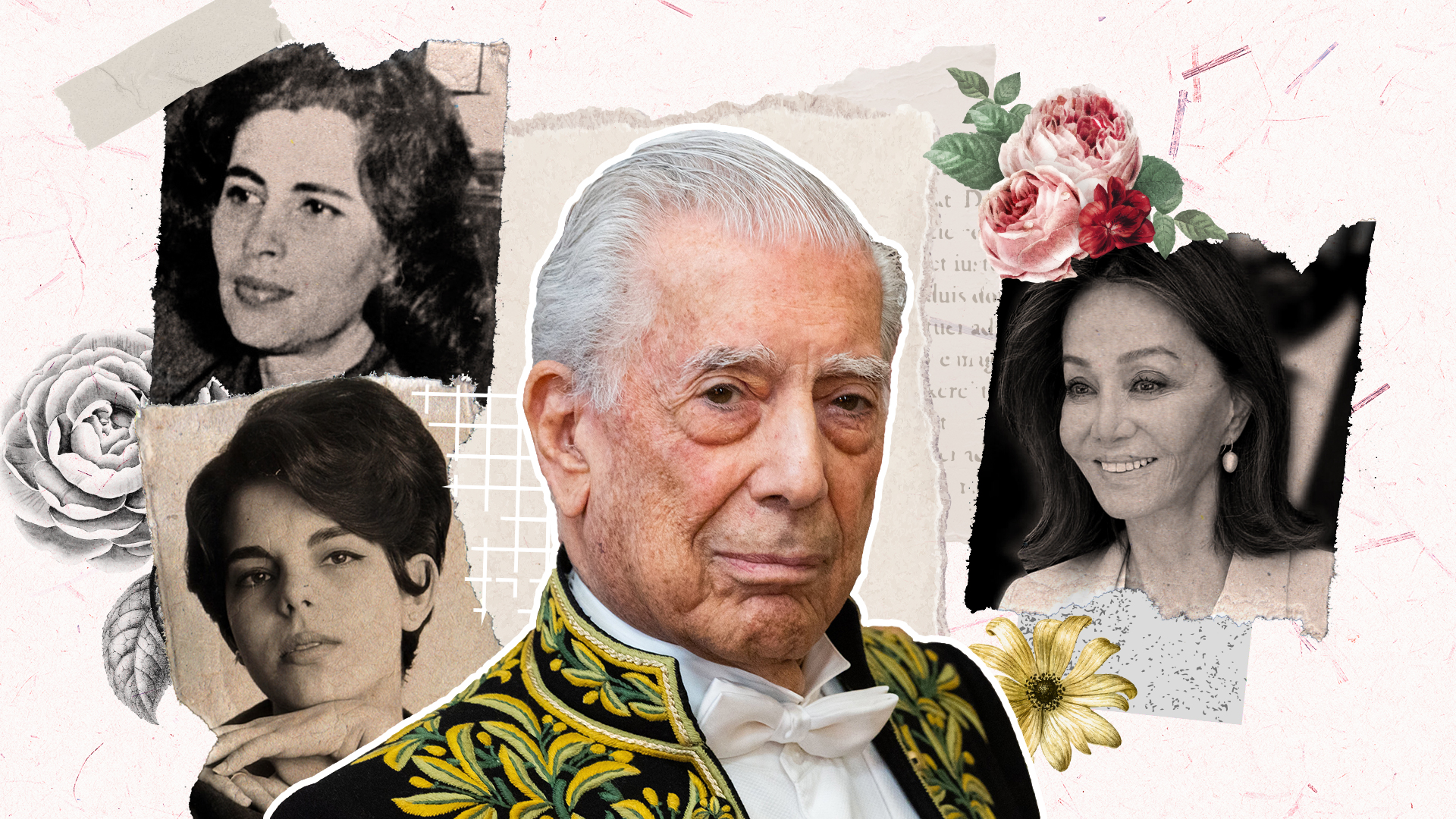 Se casó con su tía y la dejó por una prima: Vargas Llosa y sus amores antes (¿y después?) de Isabel Preysler