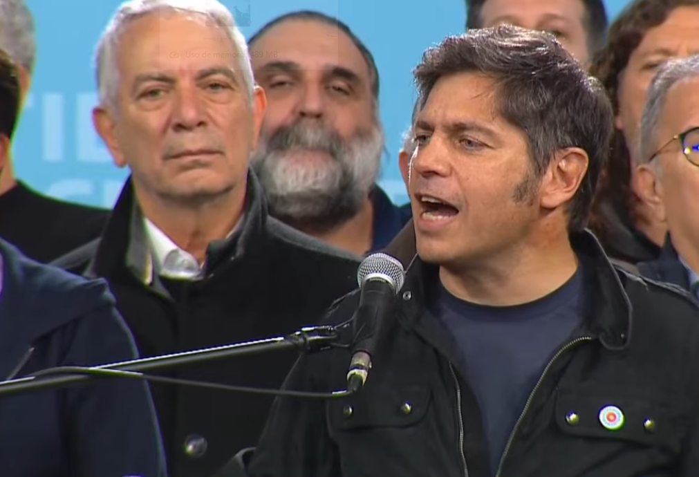 Kicillof reivindicó a Cristina Kirchner en el Día de la Lealtad, dijo que está "injustamente presa" y se ofreció a "poner el cuerpo" para 2027