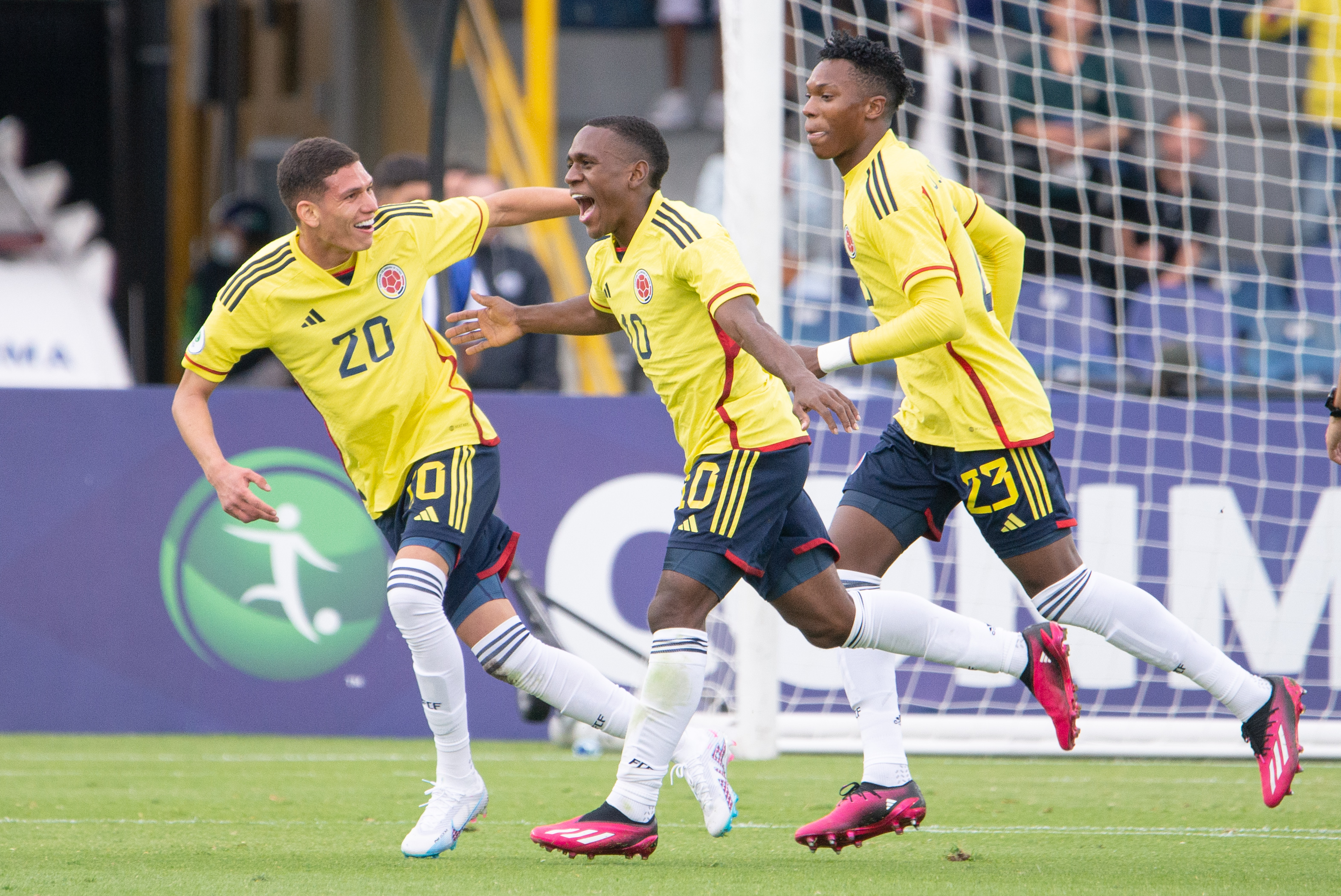 La Selección Colombia cierra con victoria su participación en el Sudamericano sub-20