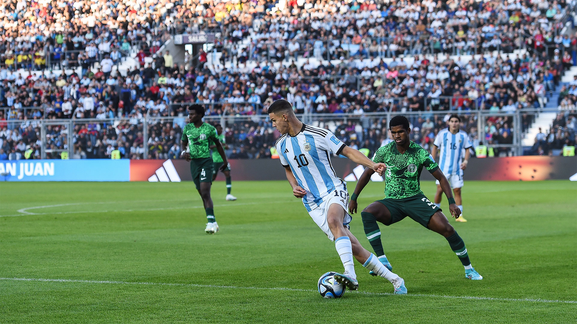 Argentina iguala 0-0 con Nigeria en San Juan por los octavos de final del Mundial Sub 20