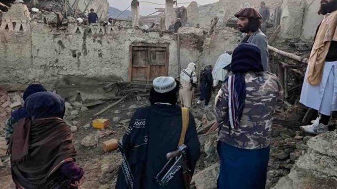 El terremoto tuvo su epicentro a unos 44 kilómetros de la ciudad de Jost cerca de la frontera entre Pakistán y Afganistán