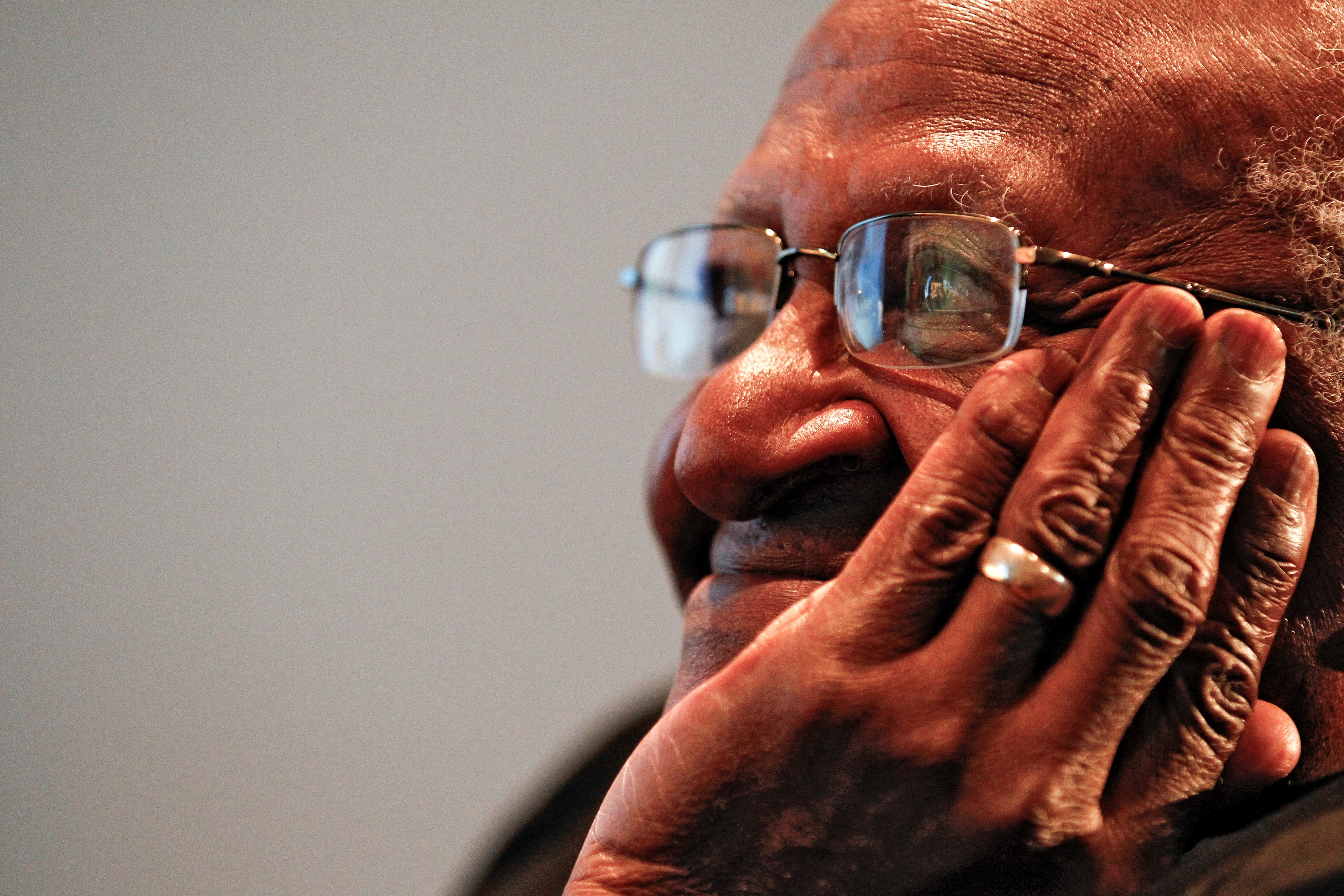 El arzobispo emérito sudafricano Desmond Tutu, en una fotografía de archivo (EFE)