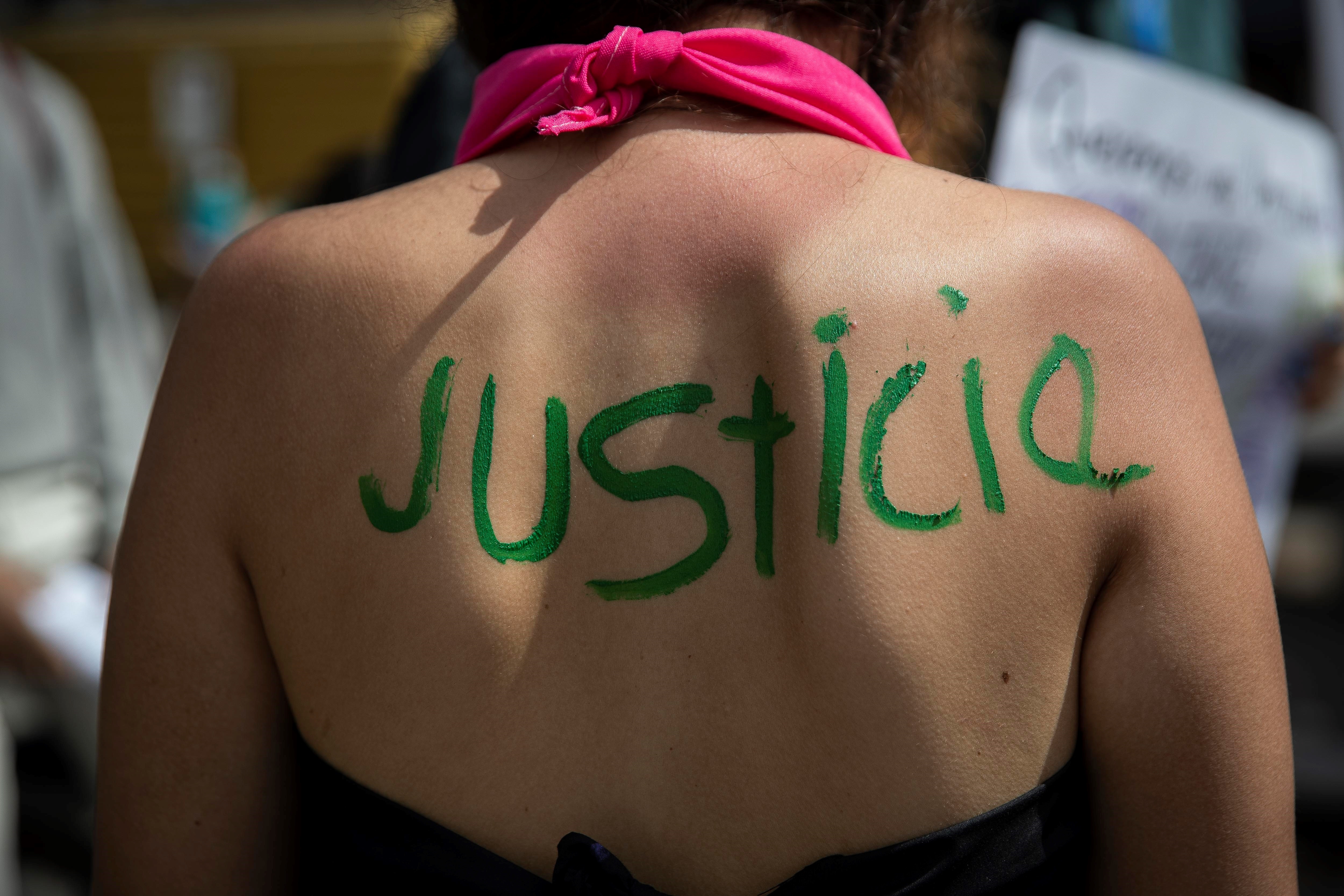 El pedido de justicia de las mujeres venezolanas (EFE/Rayner Peña R./Archivo)