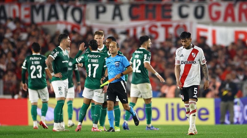 El extenso invicto que le cortó Palmeiras a River Plate como local en el Monumental por Copa Libertadores