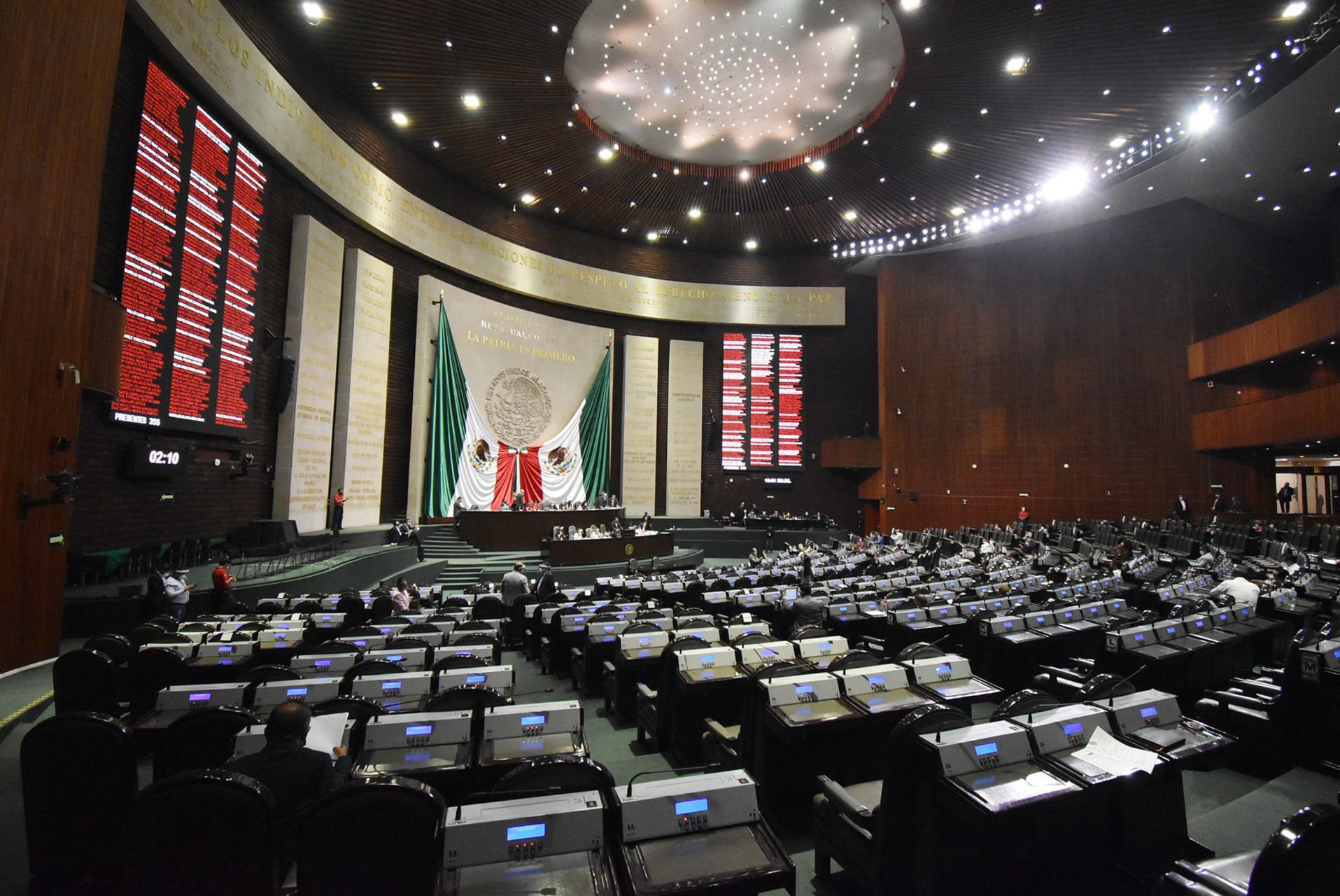 La Comisión Permanente del Congreso se reunió para votar el periodo extraordinario (Foto: Cámara de Diputados/ Cuartoscuro)
