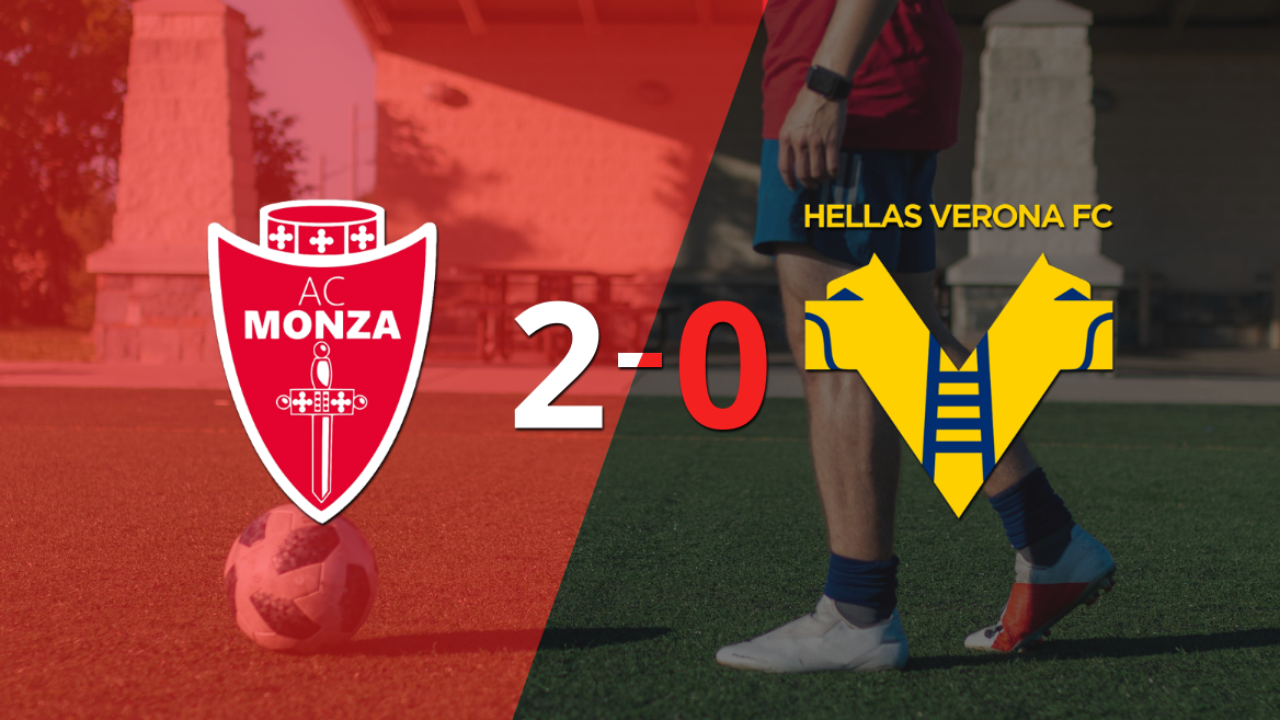 Derrota de Hellas Verona por 2-0 en su visita a Monza