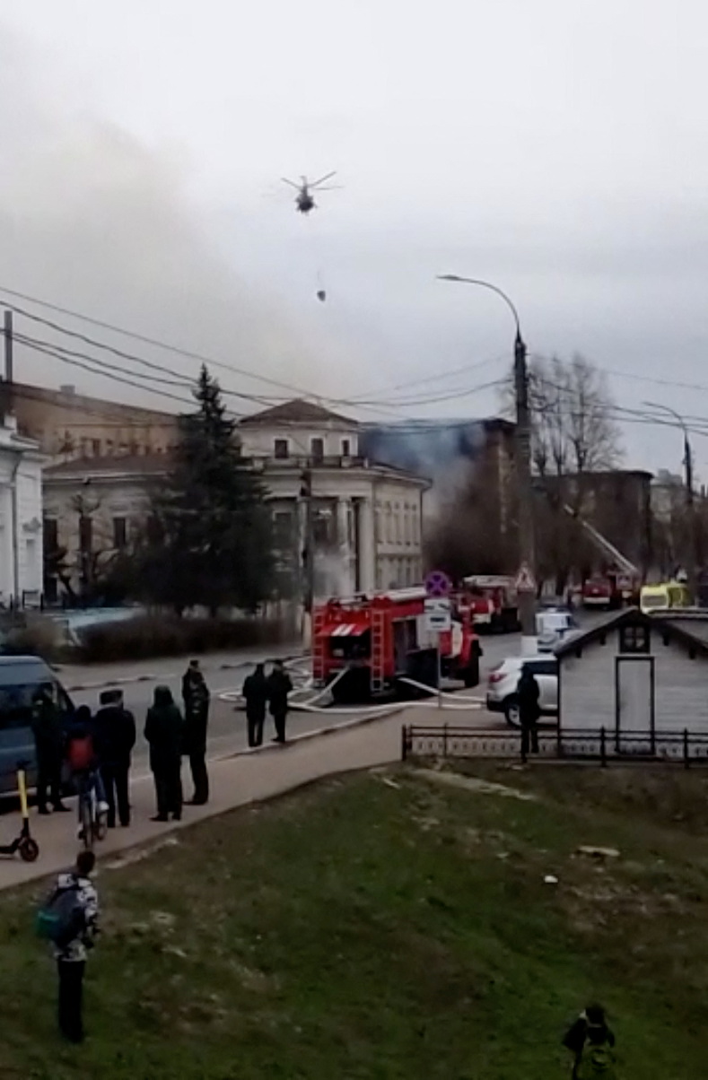 Quatro Dias Depois A Rússia Revelou O Resultado De Um Incêndio Em Um