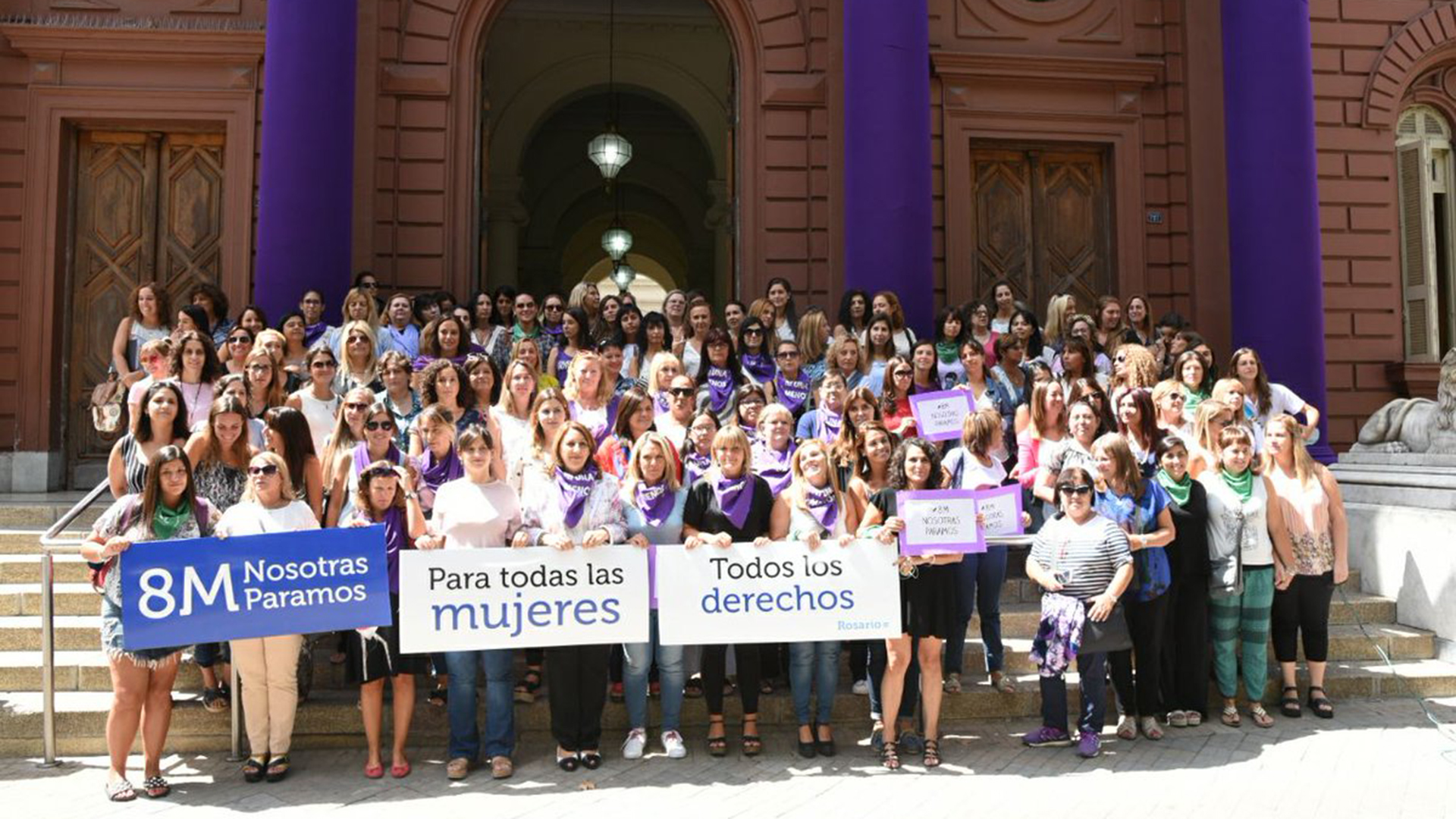 Una de las concentraciones de los años anteriores en Rosario