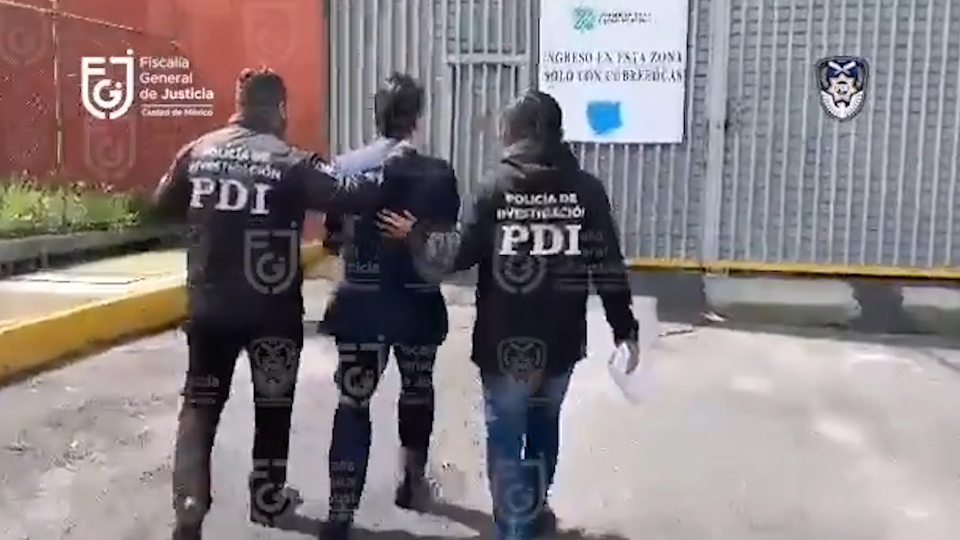 Detención de Alejandro del Valle, accionista de Interjet y socio de Miguel Aleman Magnani. (Foto: Captura Fiscalía General de Justicia)