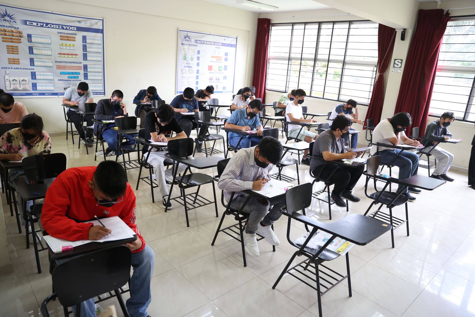 Postulantes rindieron el examen de admisión UNI 2022-ll (Andina)
