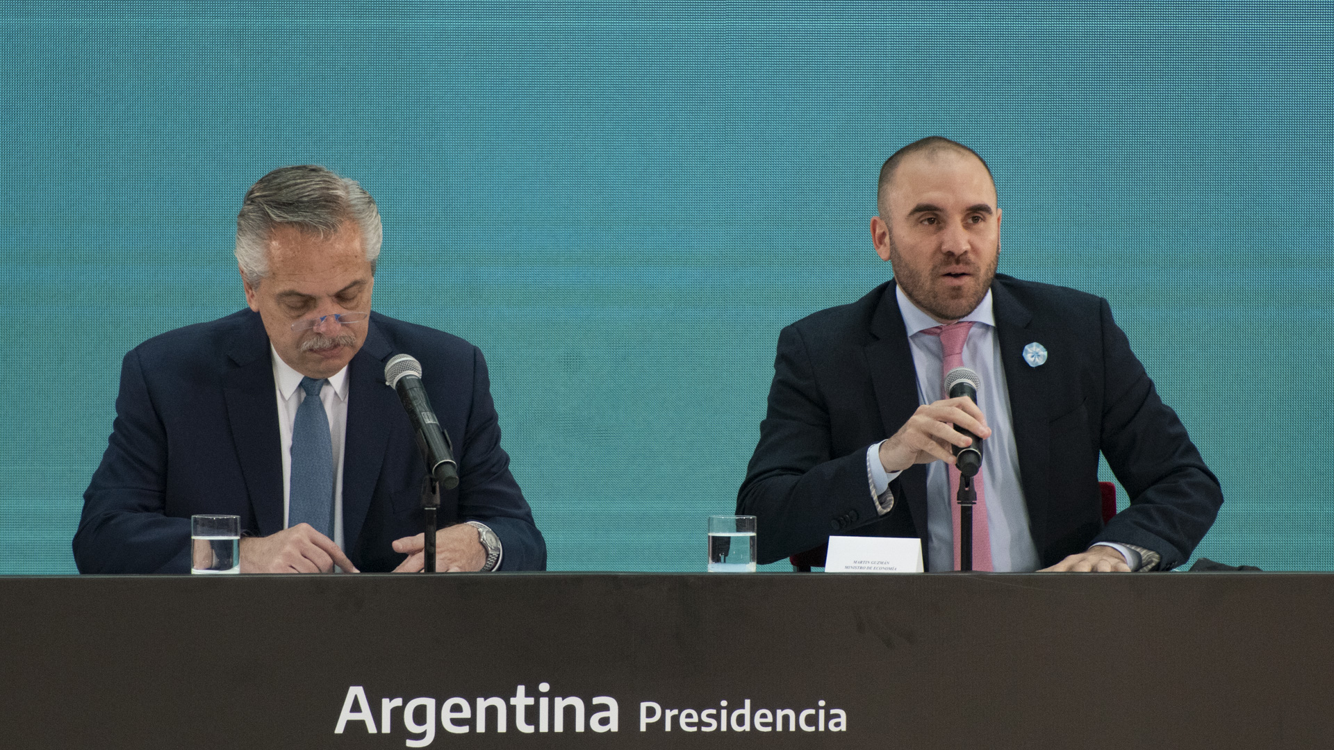 Alberto Fernández recibió en la Quinta de Olivos al ex ministro Martín Guzmán