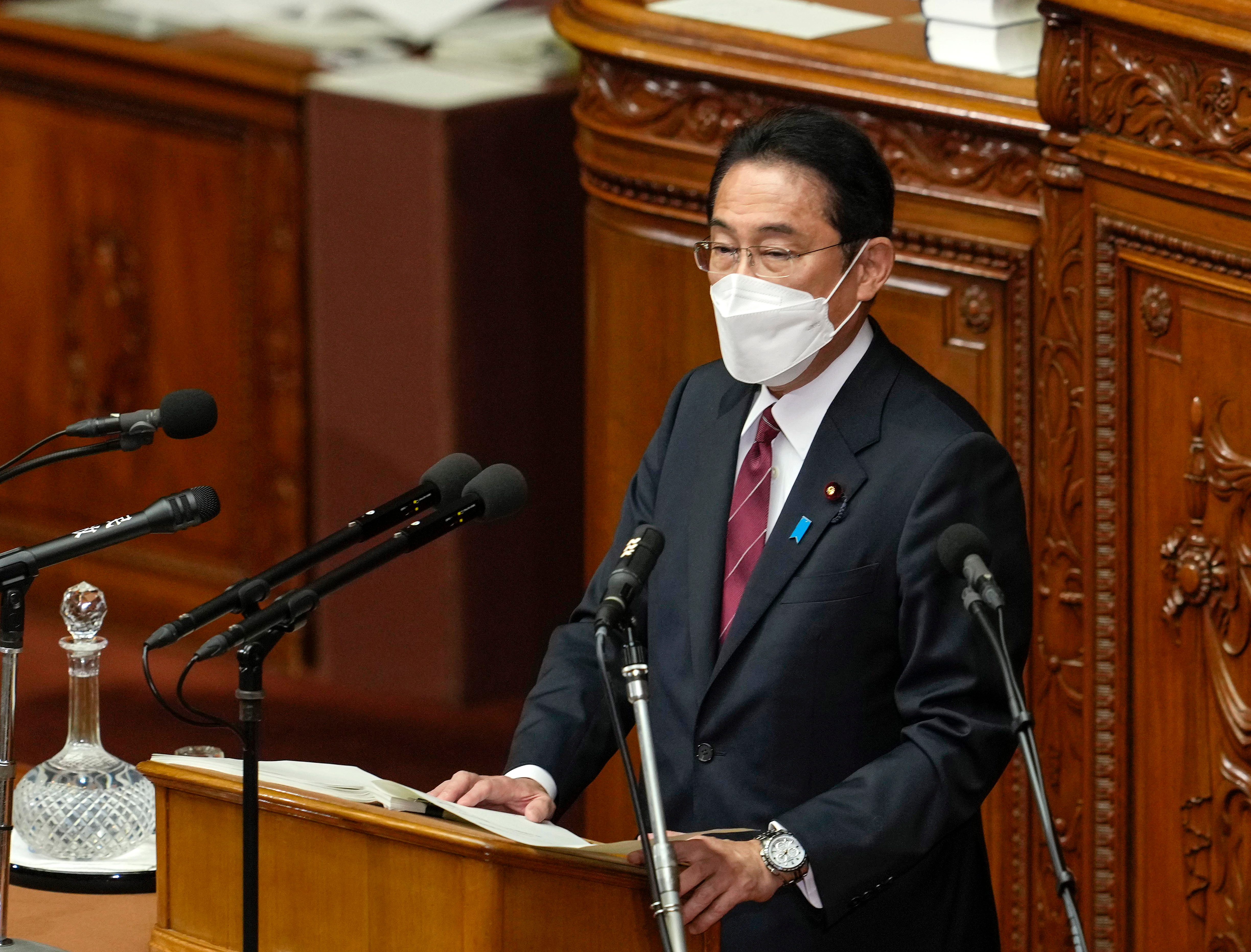 El primer ministro nipón, Fumio Kishida, en una imagen de archivo. EFE/EPA/KIMIMASA MAYAMA
