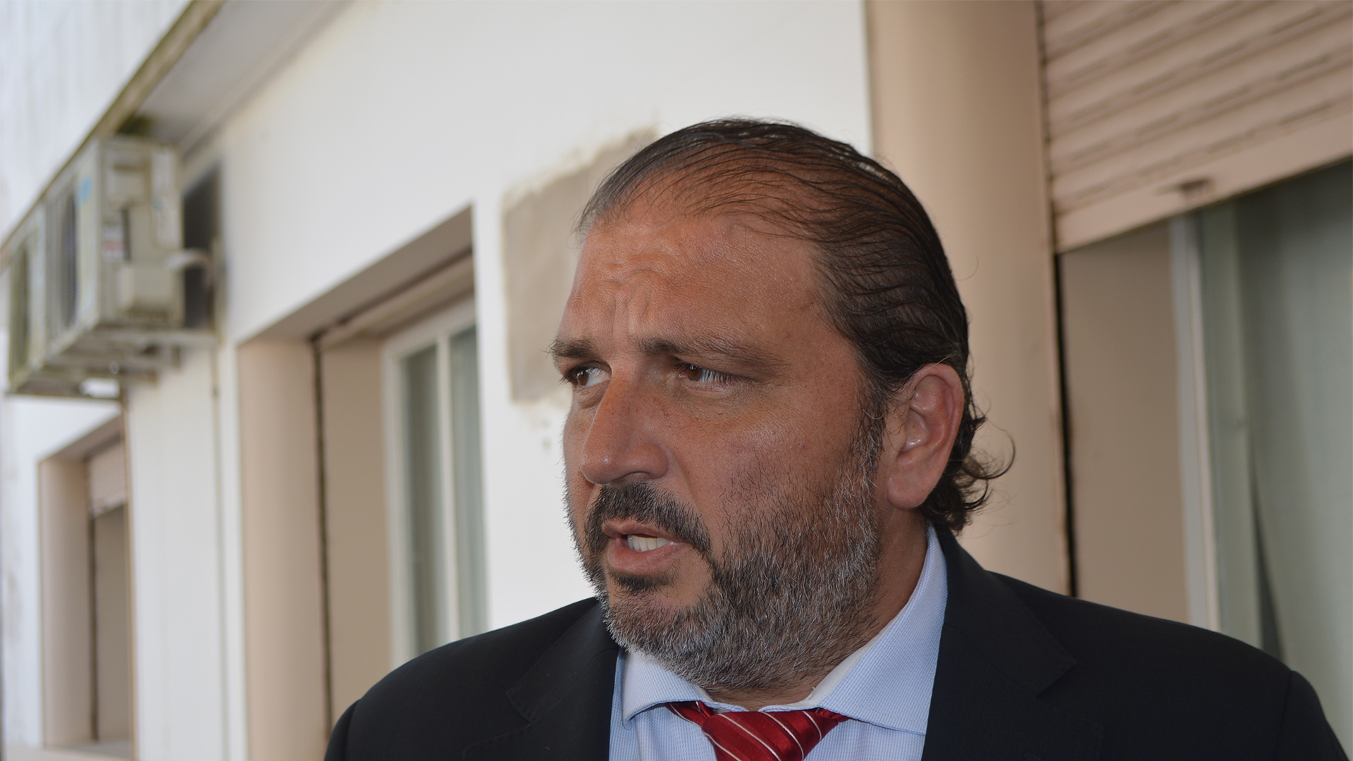 fiscal Juan Ignacio Bidone, uno de los acusados (Federico Zabalete)