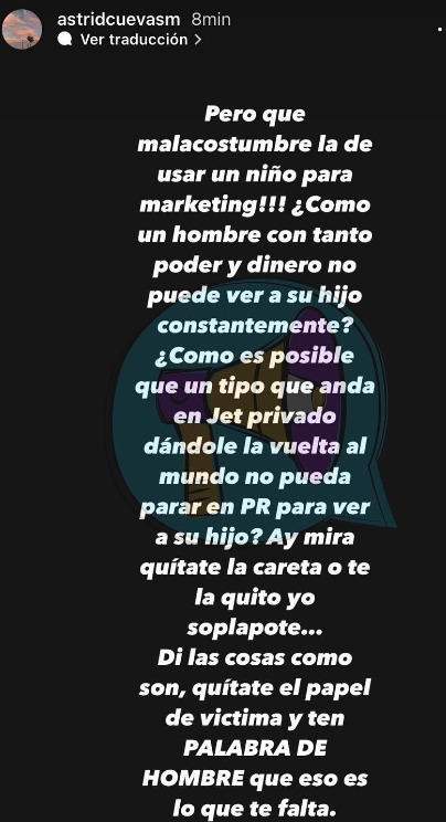 Mamá del hijo de Anuel AA amenazó al cantante: “Quítate la careta o te la  quito yo” - Infobae