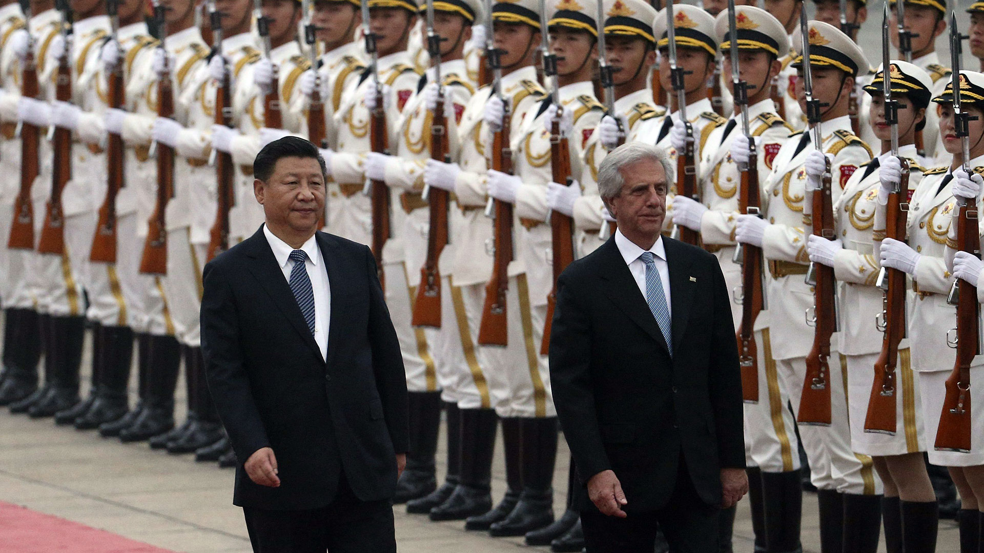 Visita de estado a China, donde se reunió con Xi Jinping