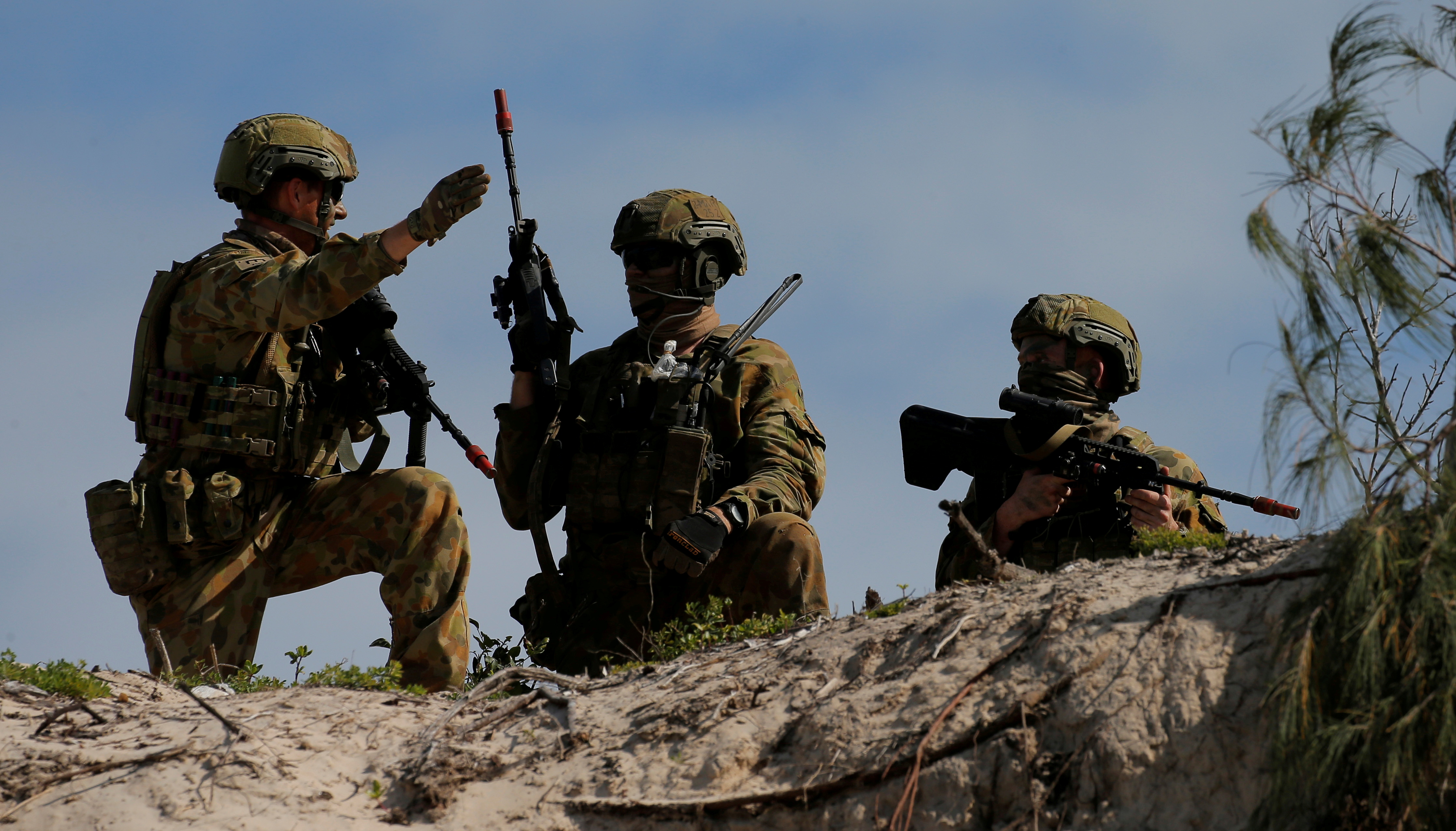 Soldados australianos realizan ejercicios militares en Queensland (REUTERS/Jason Reed/Archivo)