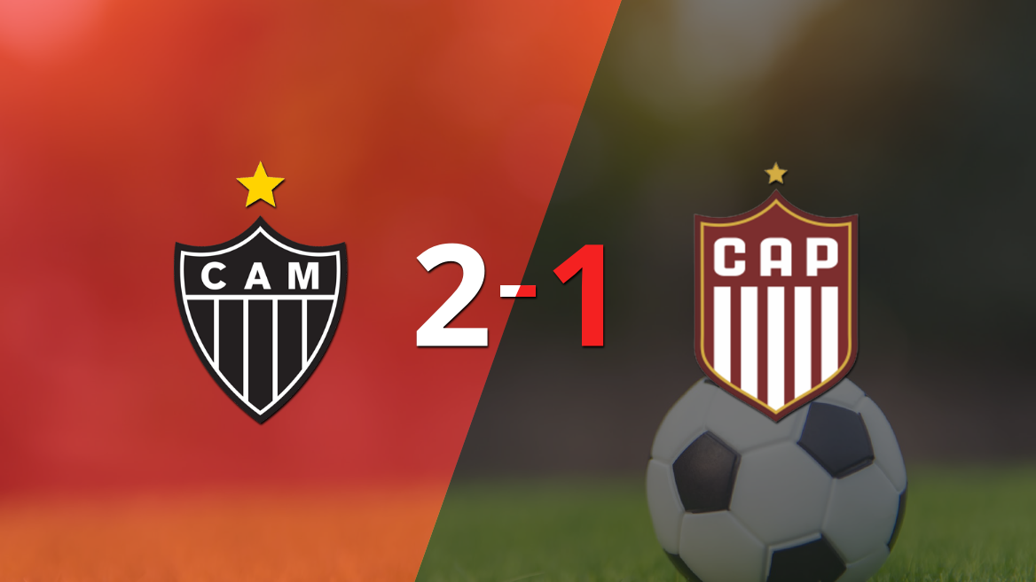Atlético Mineiro le ganó a CA Patrocinense en su casa por 2-1