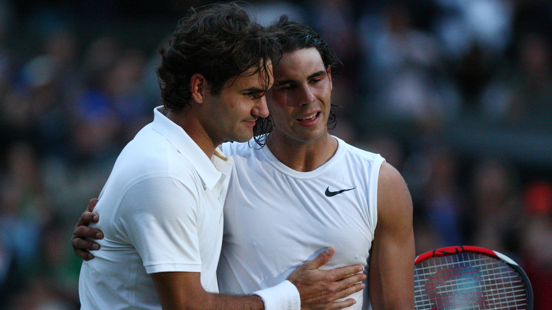 Federer and Nadal; Wimbledon