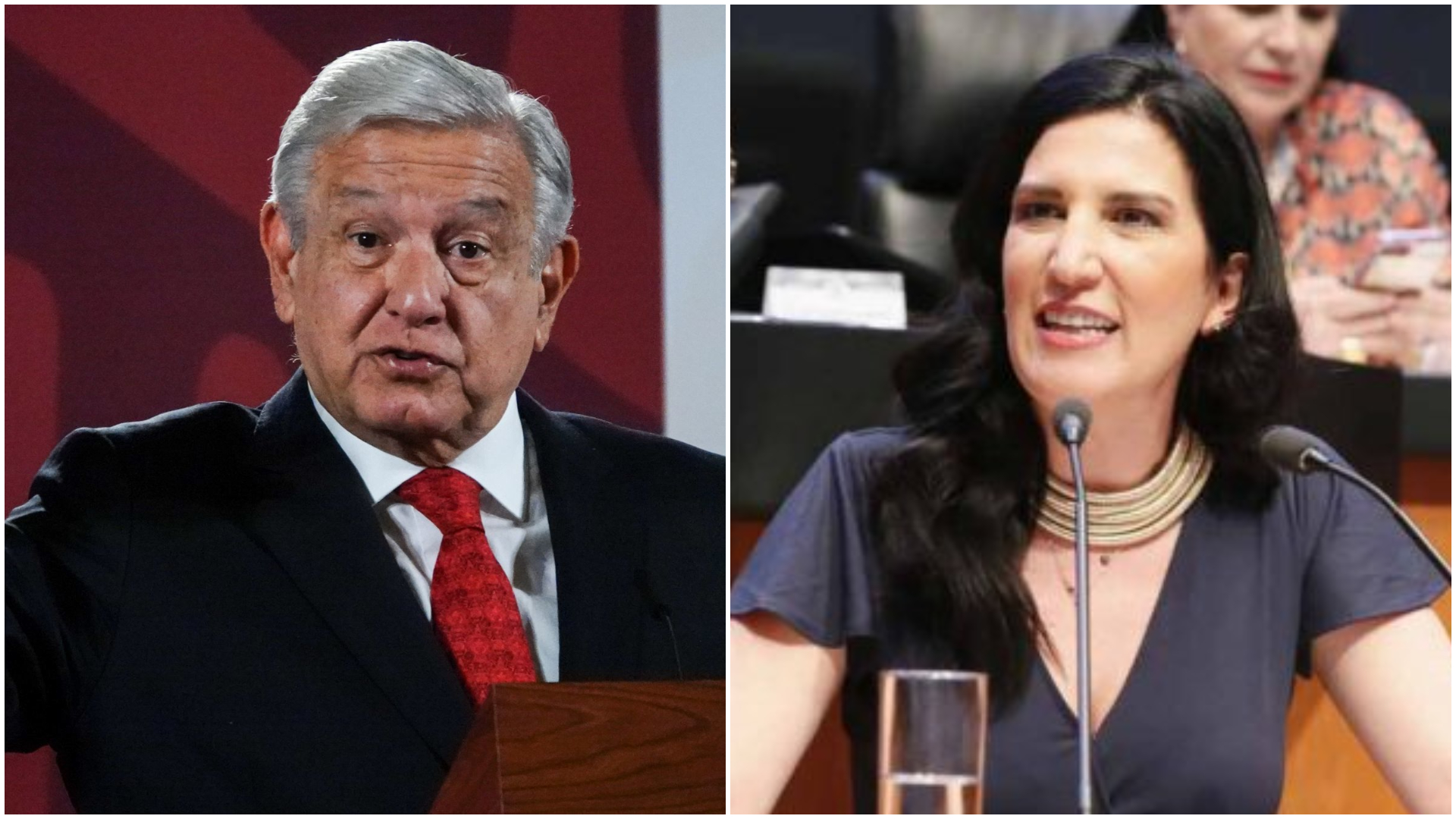 Kenia López Rabadán comparó a López Obrador con Castillo  (Foto: CUARSTOSCURO/Senado PAN)