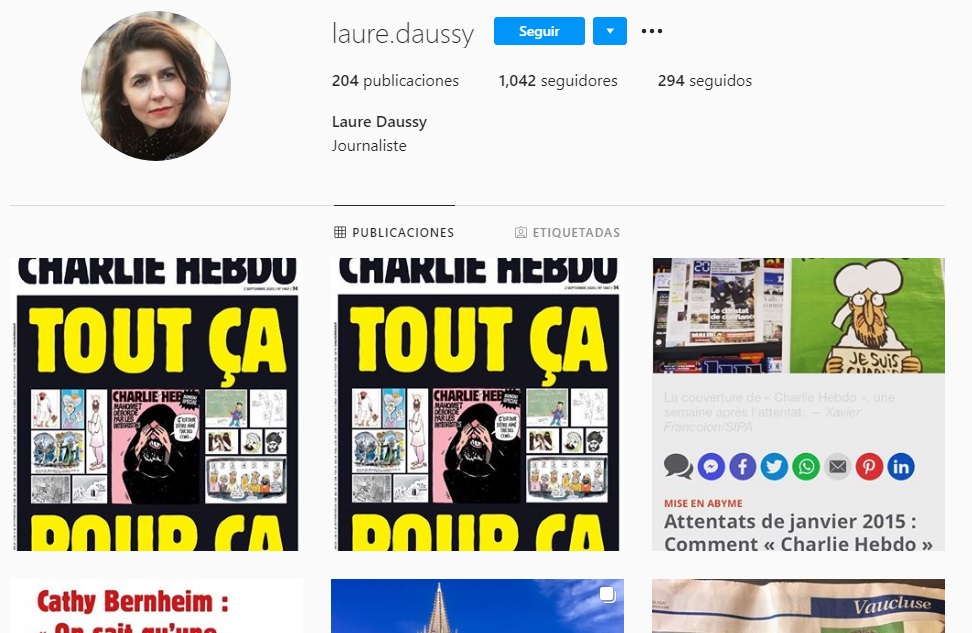 Fuerte repudio a Instagram por la censura a dos humoristas de Charlie Hebdo que publicaron dibujos de Mahoma  